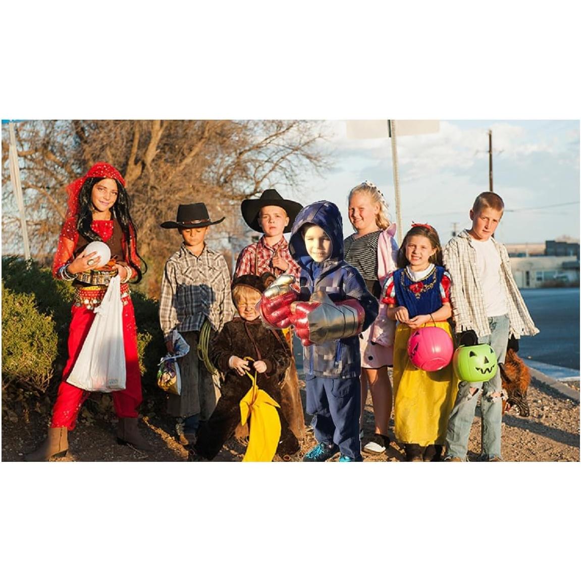 Guantes de Peluche HOK Smash para Niños - Dorado - 30 cm