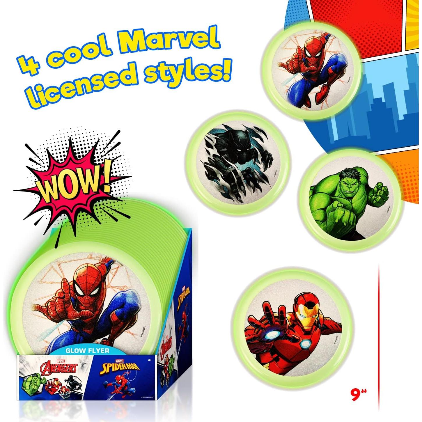 Disco Volador Brillante en la Oscuridad Hulk Ja-Ru 21.5cm