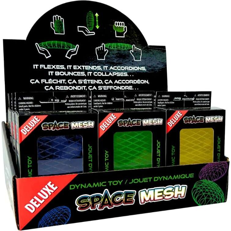 Cambiador Deluxe Increíbles Novedades MESH 33x7.6cm Verde/Rojo/Azul/Amarillo