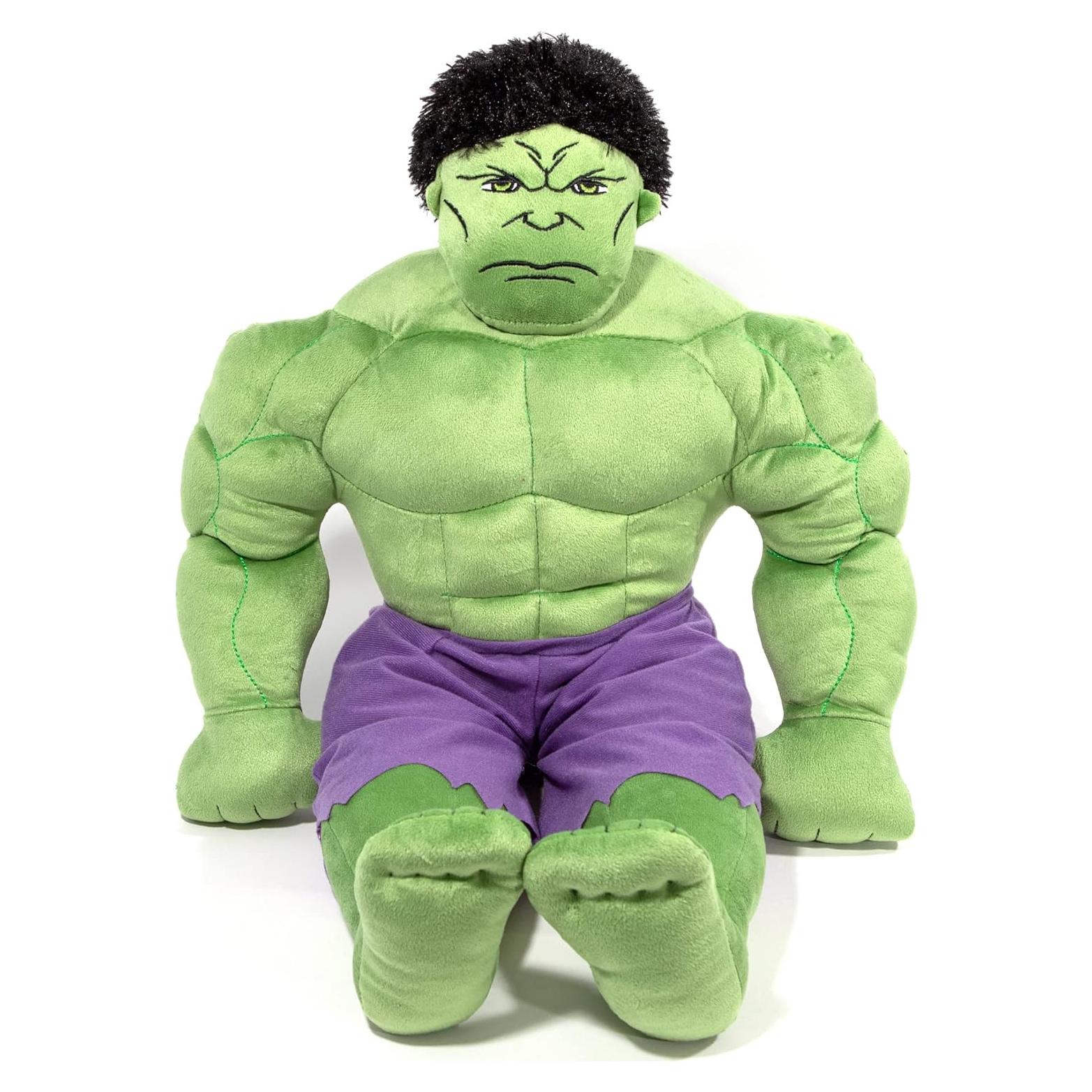 Almohada de Peluche Hulk Jay Franco 58 cm - 100% Poliéster