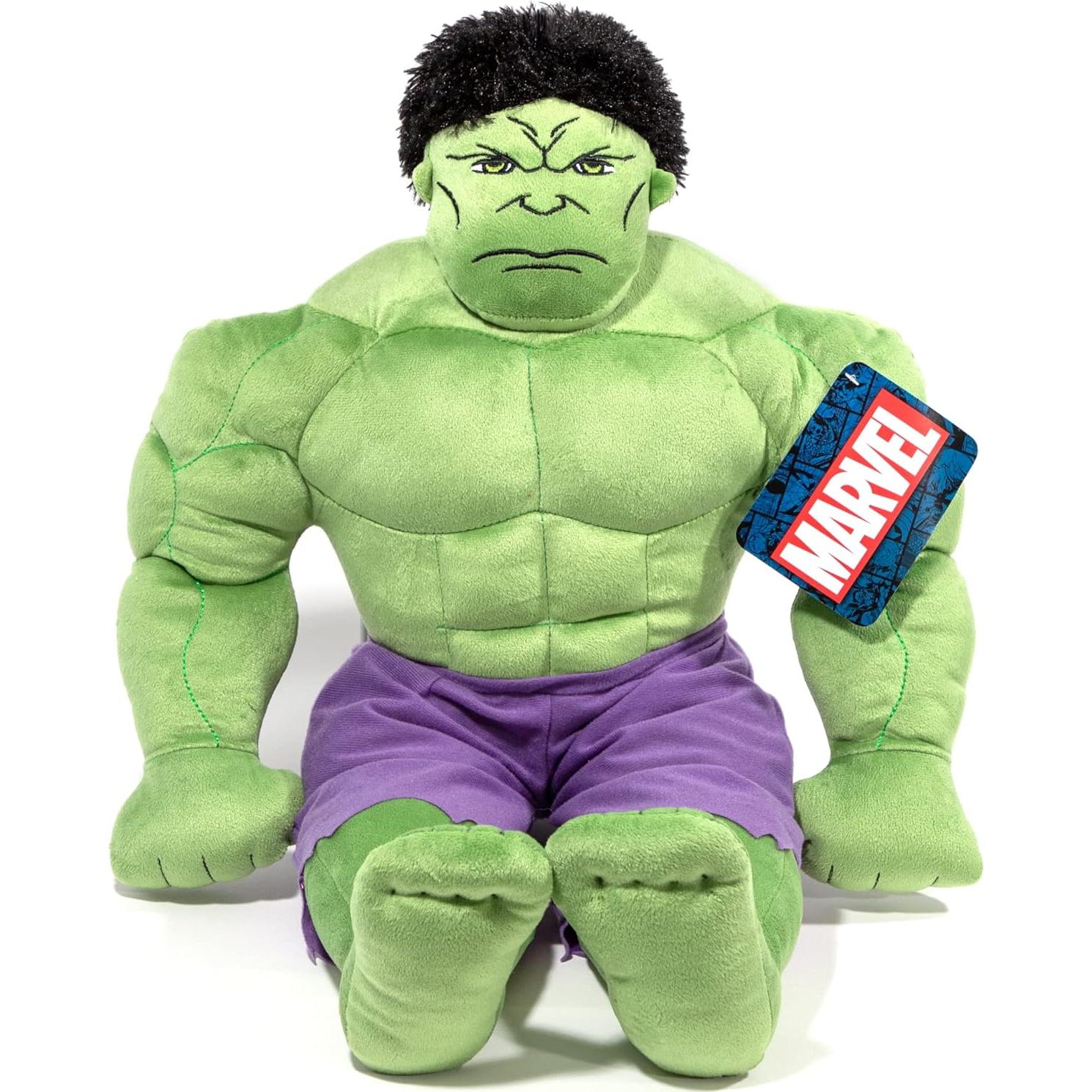 Almohada de Peluche Hulk Jay Franco 58 cm - 100% Poliéster