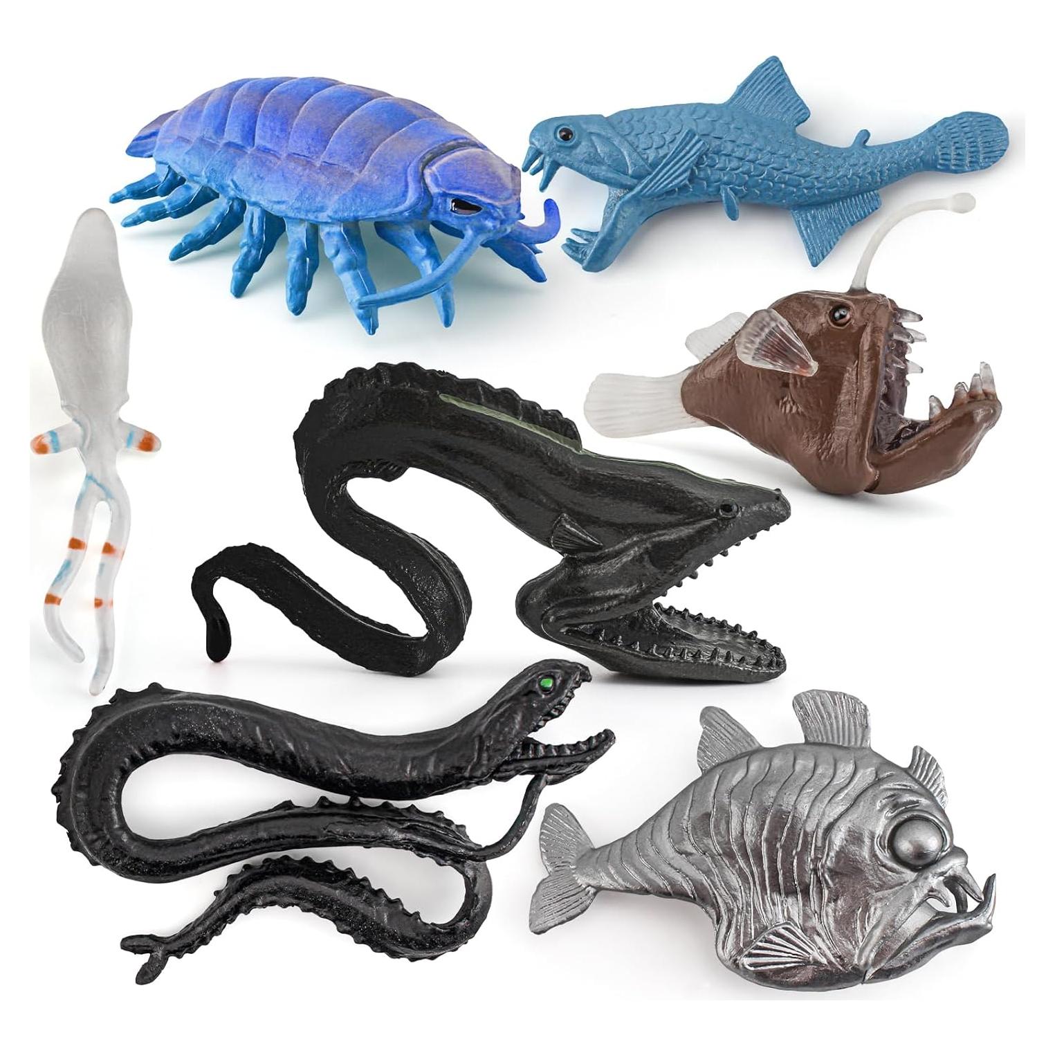 Conjunto de Juguetes de Criaturas Marinas BRETOYIN 7PCS