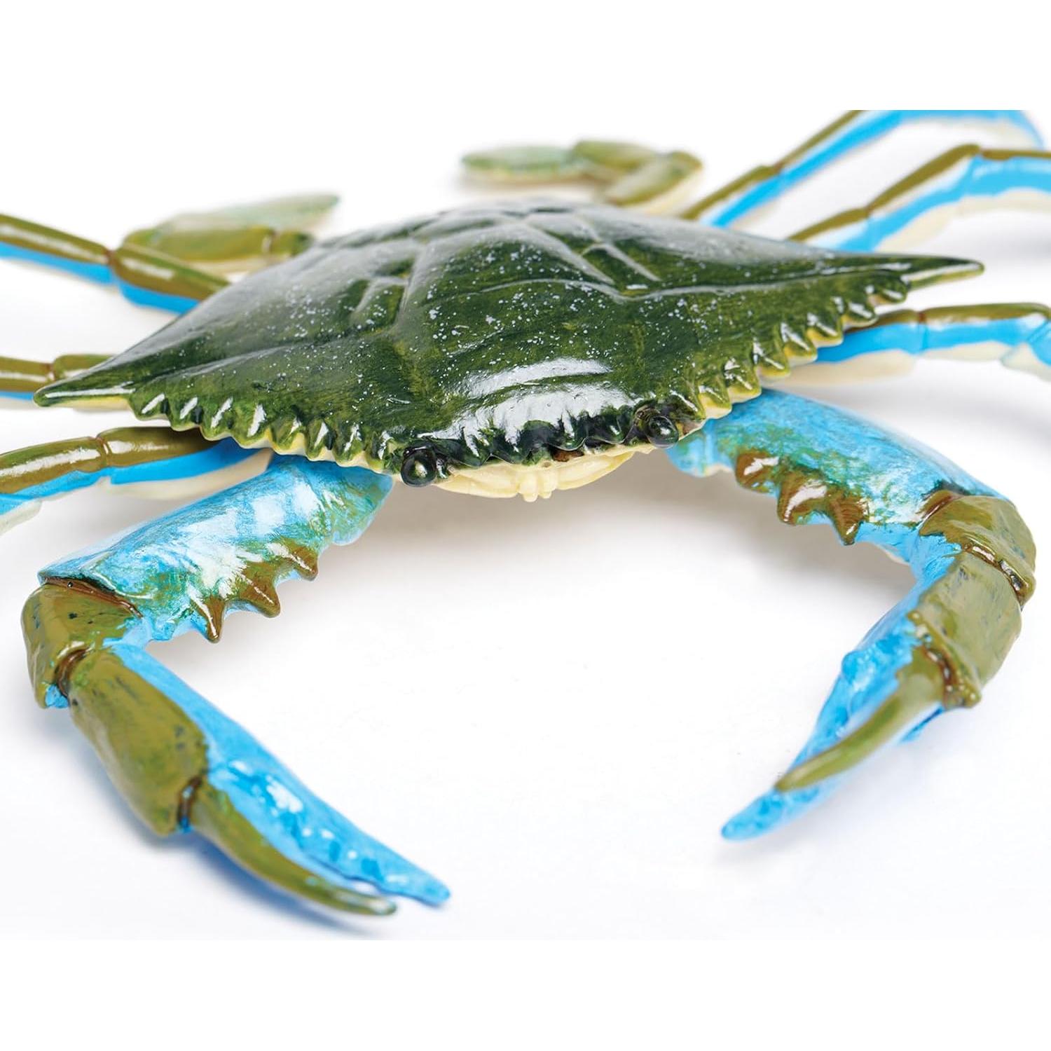 Figurita Cangrejo Azul Safari Ltd 18 cm Juguete Educativo