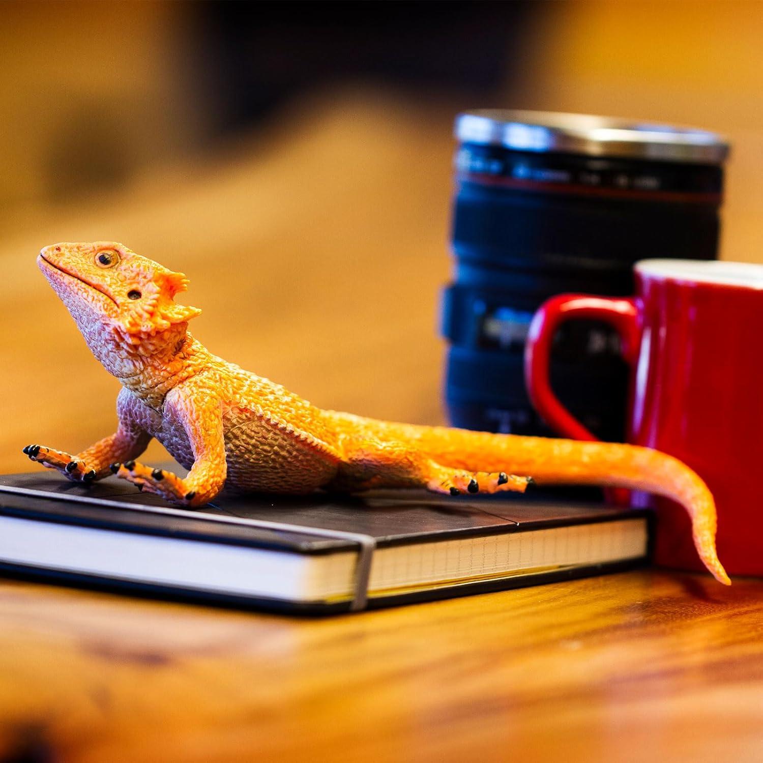 Figura Dragón Barbudo Safari Ltd. 21.6 cm Juguete Educativo