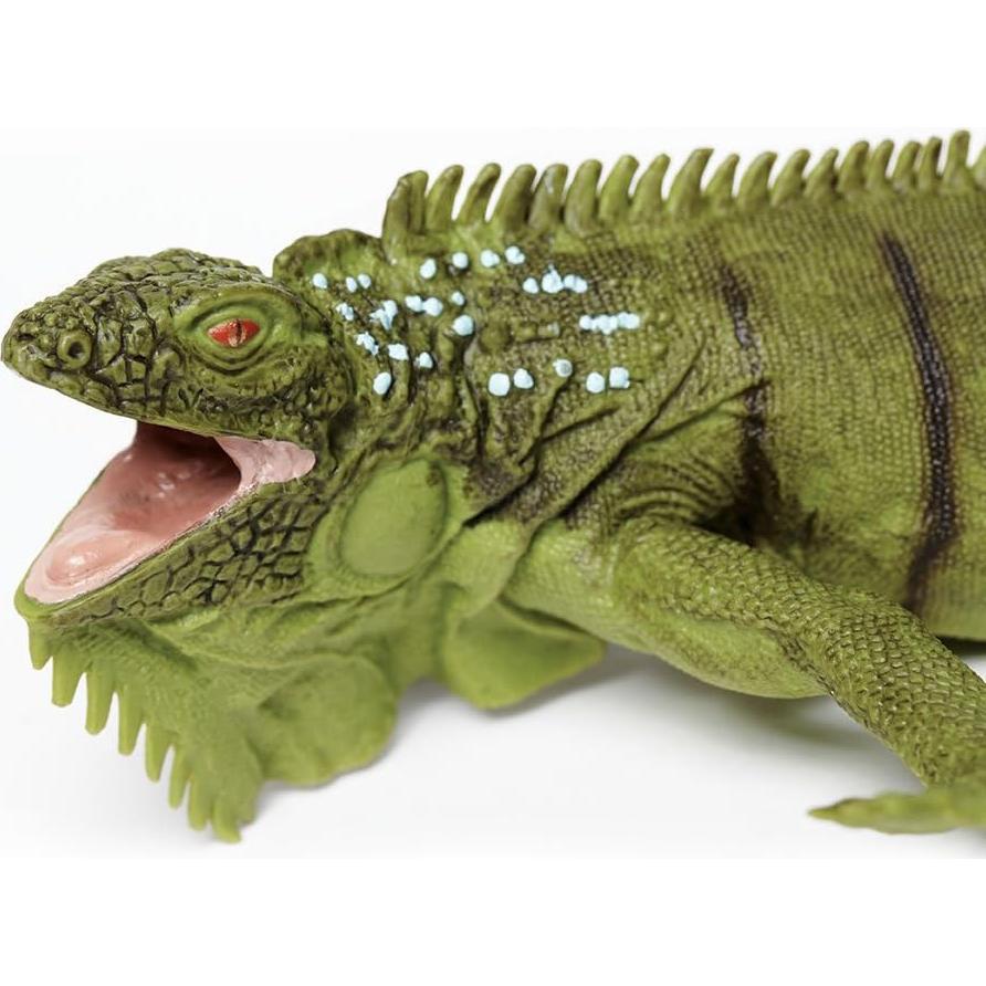 Figura de Iguana Verde Safari Ltd. 27.94 cm Juguete Educativo