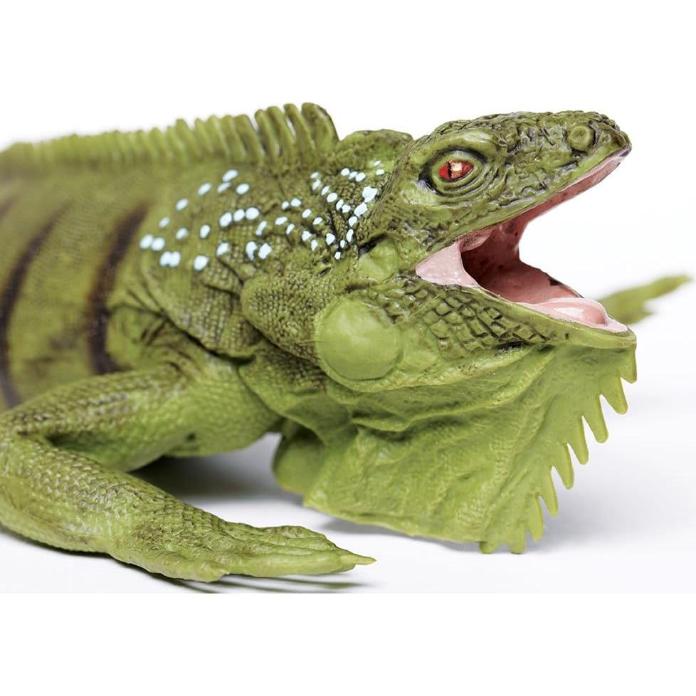 Figura de Iguana Verde Safari Ltd. 27.94 cm Juguete Educativo