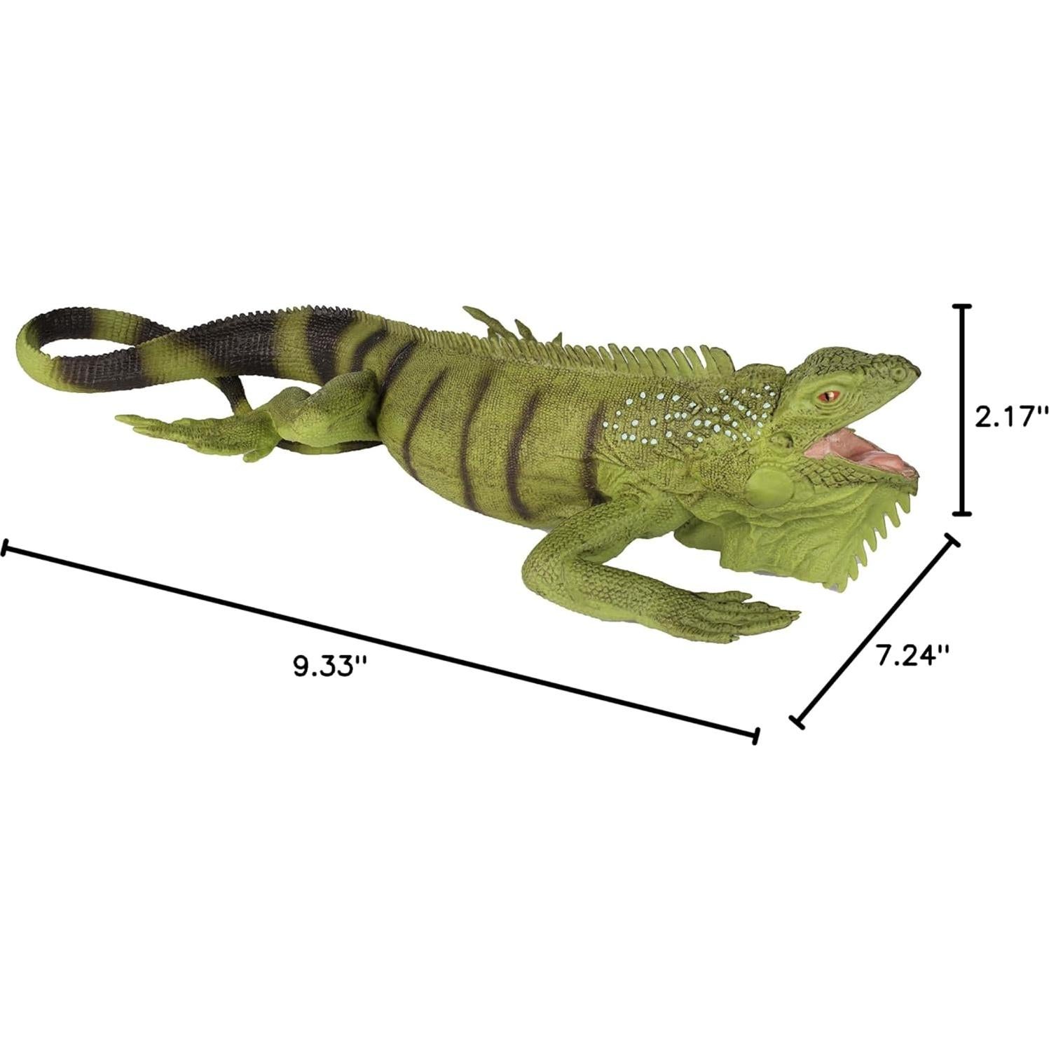 Figura de Iguana Verde Safari Ltd. 27.94 cm Juguete Educativo