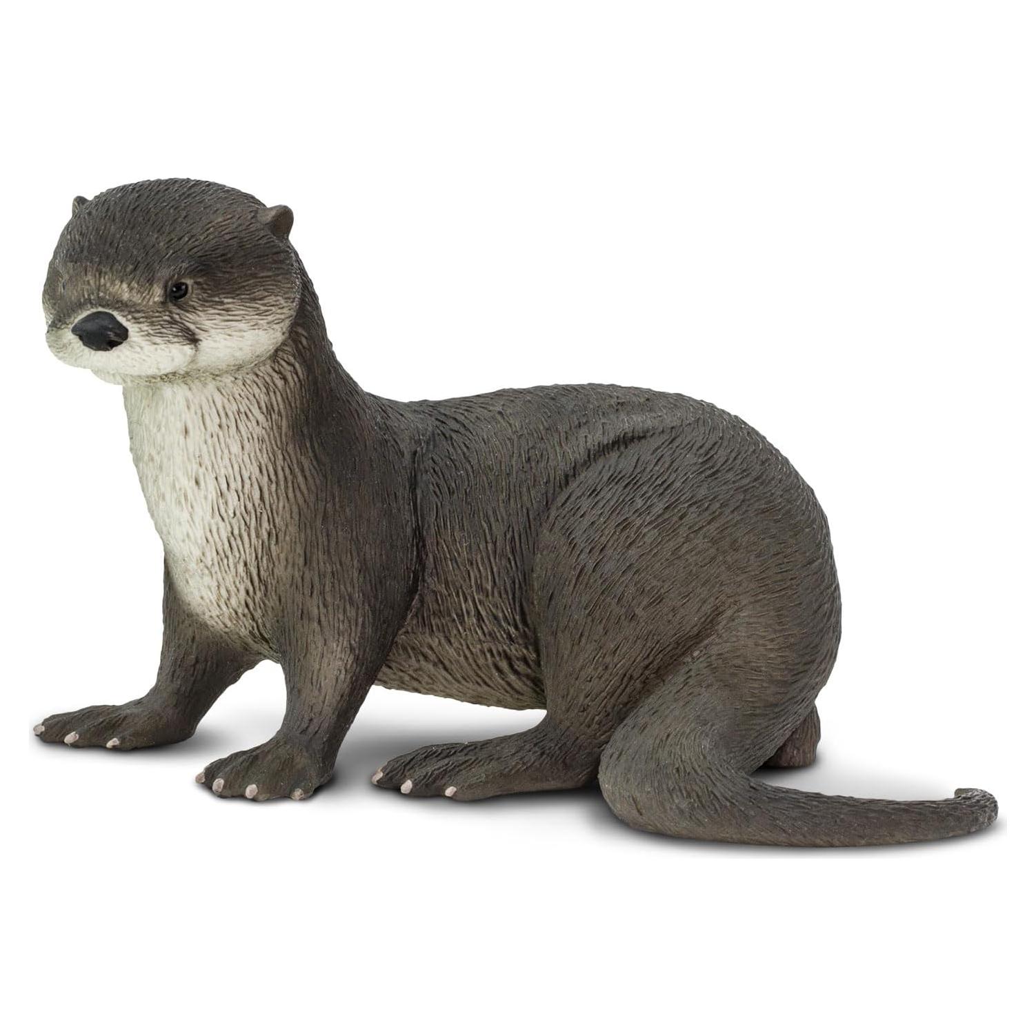 Figurita de Nutria de Río Safari Ltd. - Juguete Educativo 14 cm