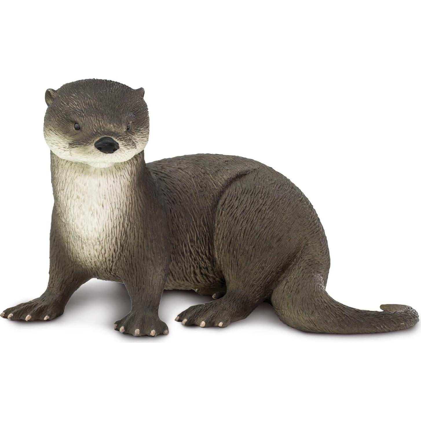 Figurita de Nutria de Río Safari Ltd. - Juguete Educativo 14 cm
