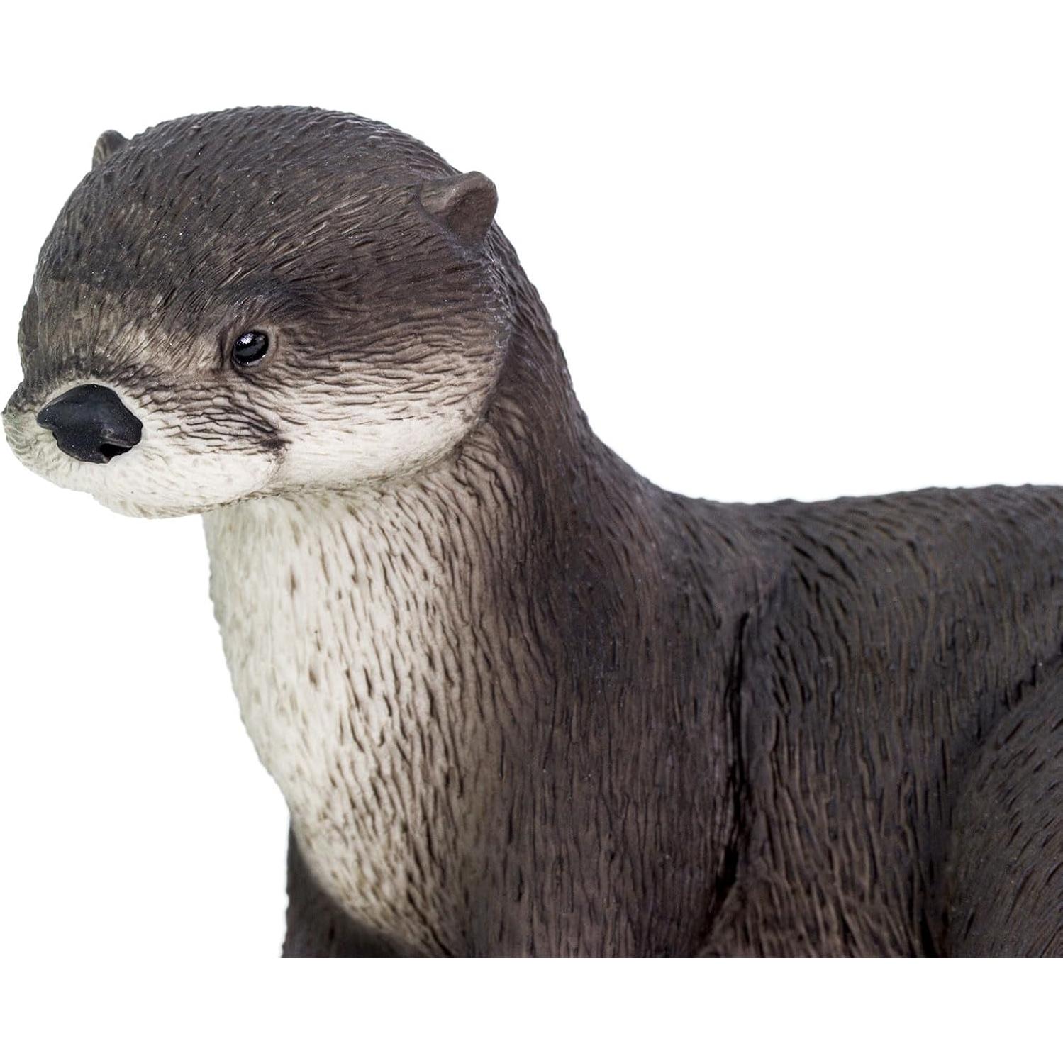 Figurita de Nutria de Río Safari Ltd. - Juguete Educativo 14 cm