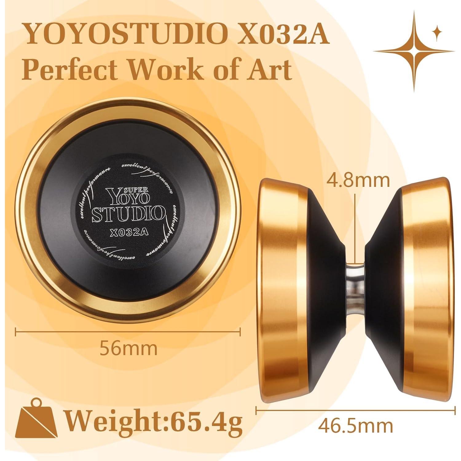 Yoyo Profesional YOYOSTUDIO X032A con Anillos de Aluminio
