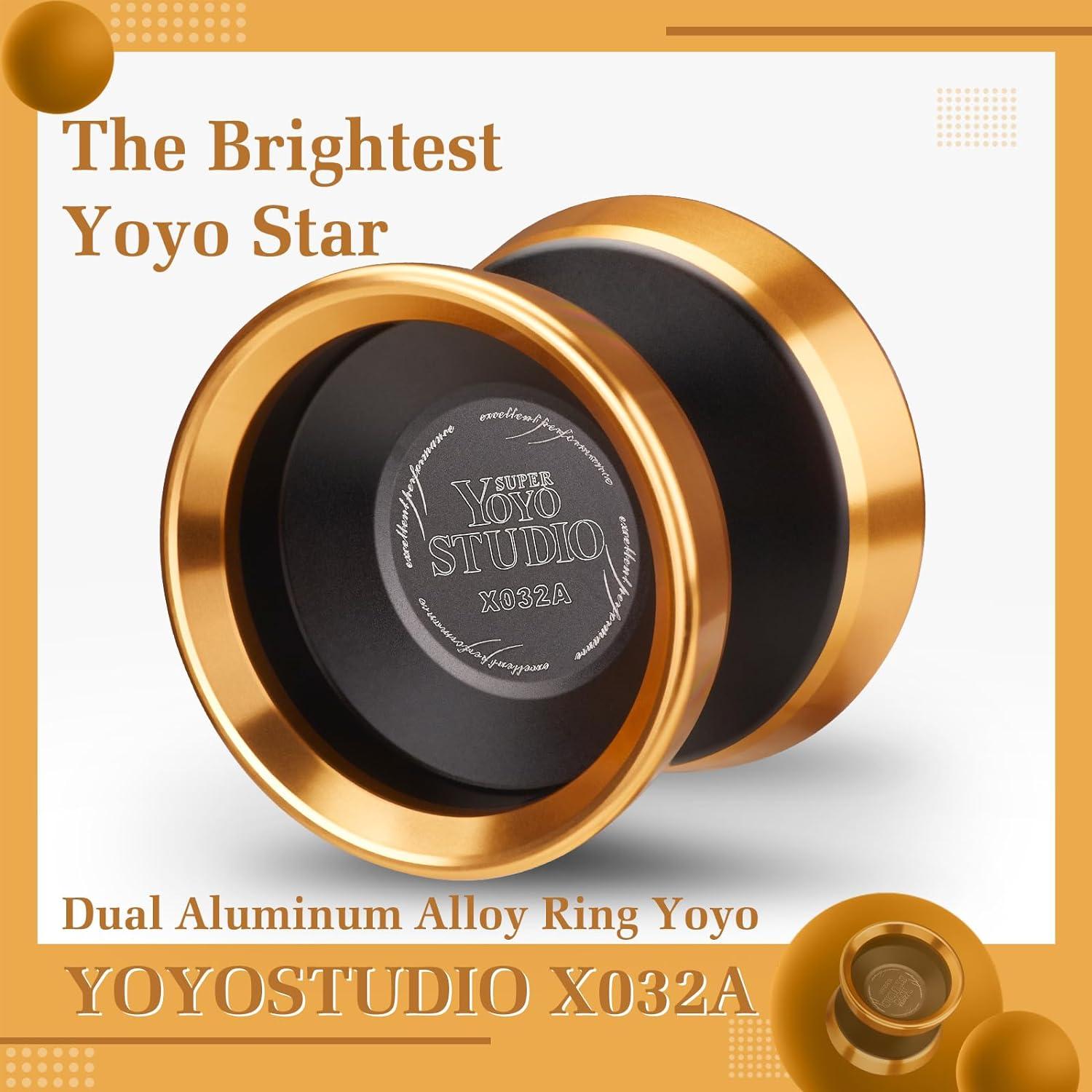 Yoyo Profesional YOYOSTUDIO X032A con Anillos de Aluminio