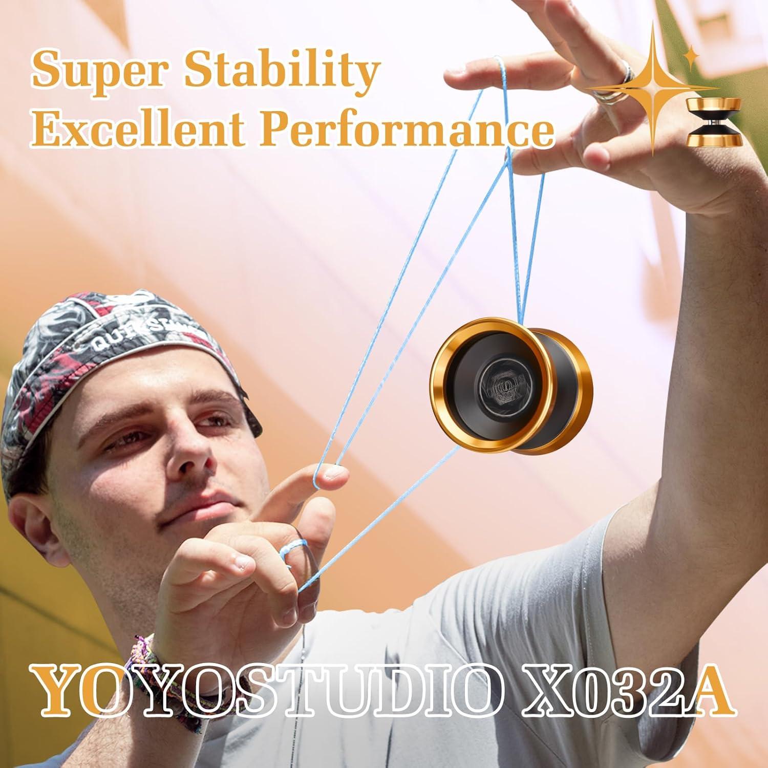 Yoyo Profesional YOYOSTUDIO X032A con Anillos de Aluminio