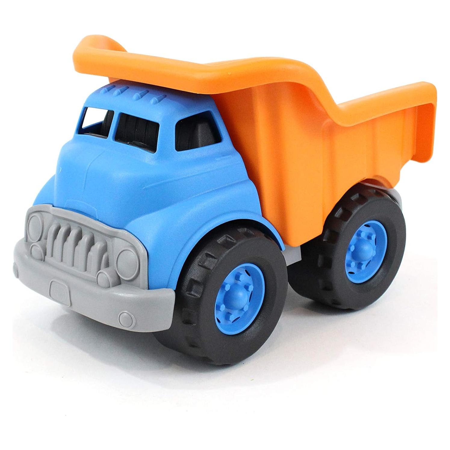 Camión de Volteo Green Toys Azul/Naranja - Juguete Ecológico 25.4cm