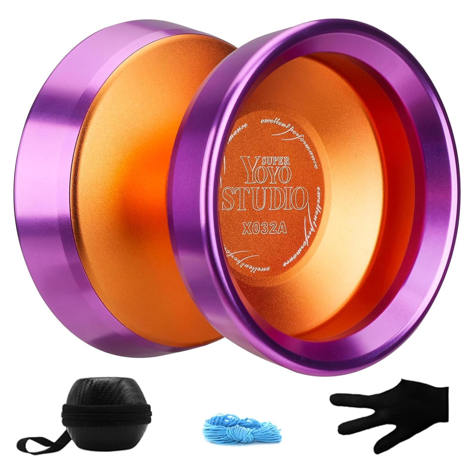 Yoyo Profesional YOYOSTUDIO X032A Naranja con Cuerdas