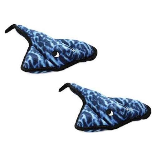 Juguete para Perros TUFFY Stingray - Paquete de 2 - Flota y Lavable