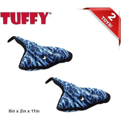 Juguete para Perros TUFFY Stingray - Paquete de 2 - Flota y Lavable