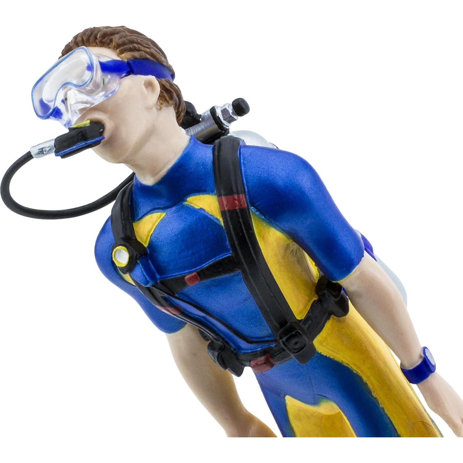 Figura Kevin el Aventurero Submarino Safari Ltd 17.78 cm