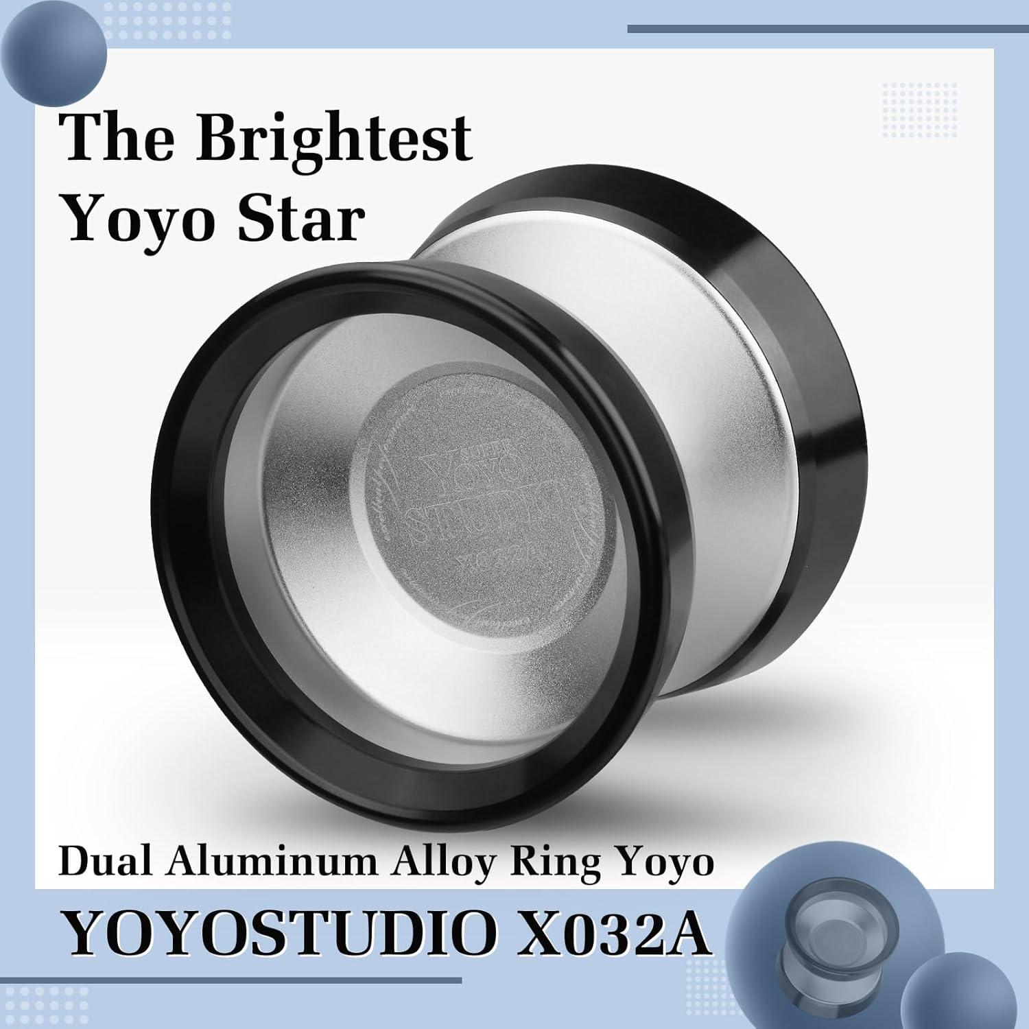 Yoyo Profesional YOYOSTUDIO X032A con Anillos de Aluminio