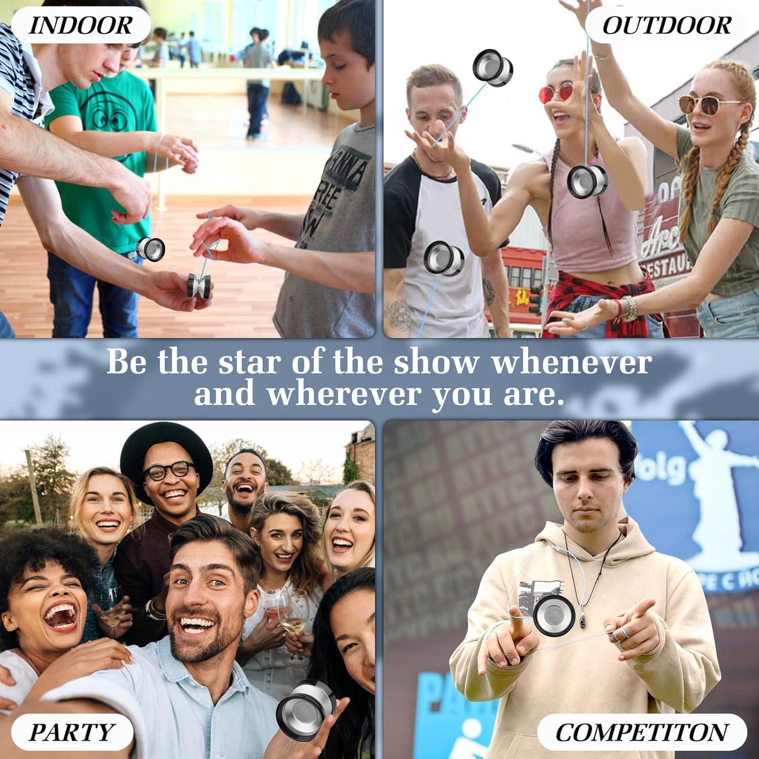 Yoyo Profesional YOYOSTUDIO X032A con Anillos de Aluminio