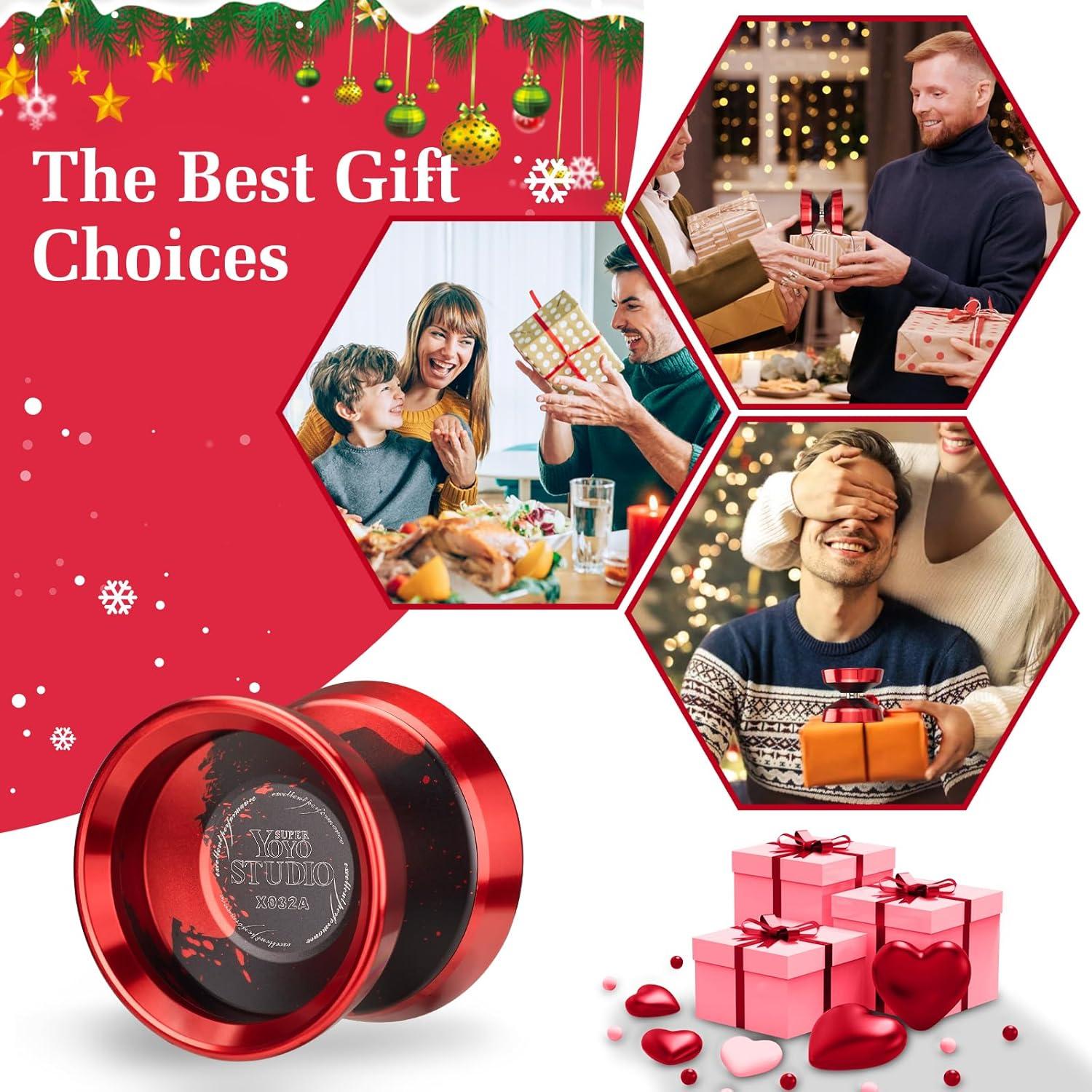 Yoyo Profesional YOYOSTUDIO X032A Metal con Anillos Duales