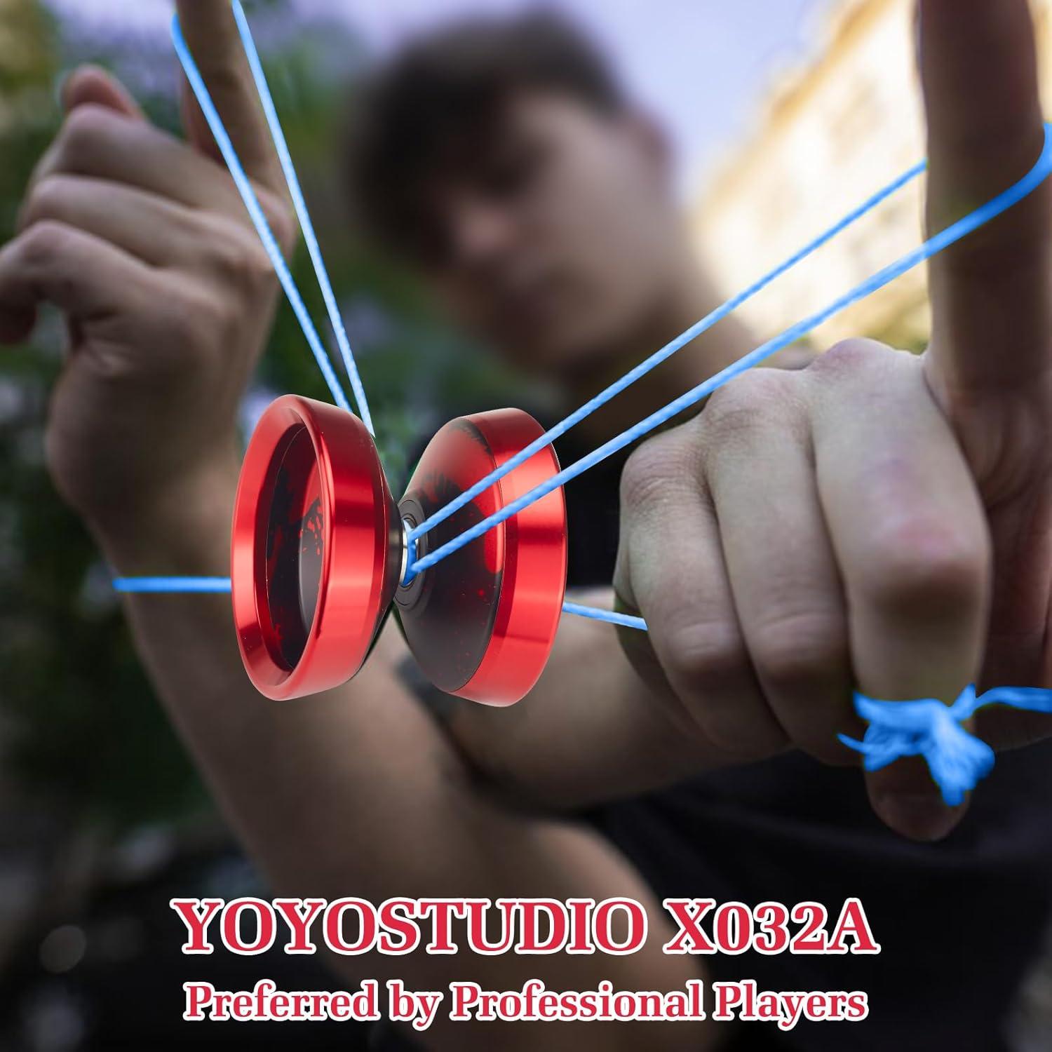 Yoyo Profesional YOYOSTUDIO X032A Metal con Anillos Duales