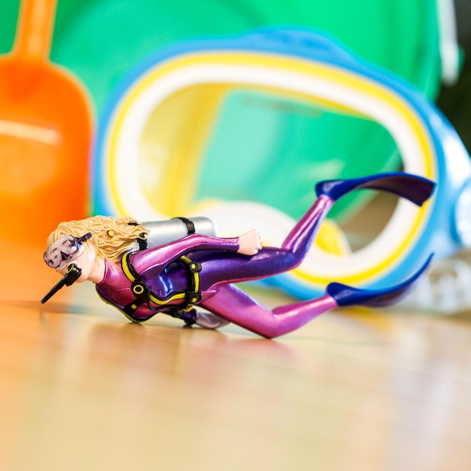 Figura Michelle la Aventurera Submarina Safari Ltd 18 cm