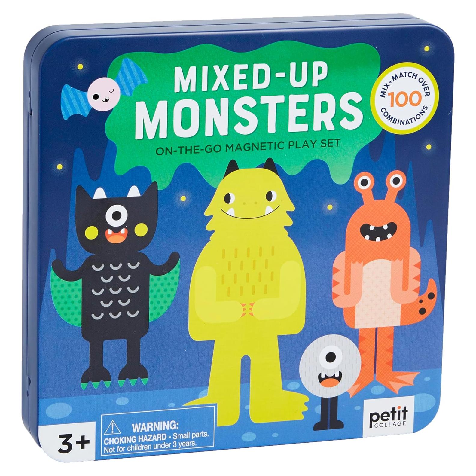 Juego Magnético Petit Collage Monstruos 27 Piezas 3+