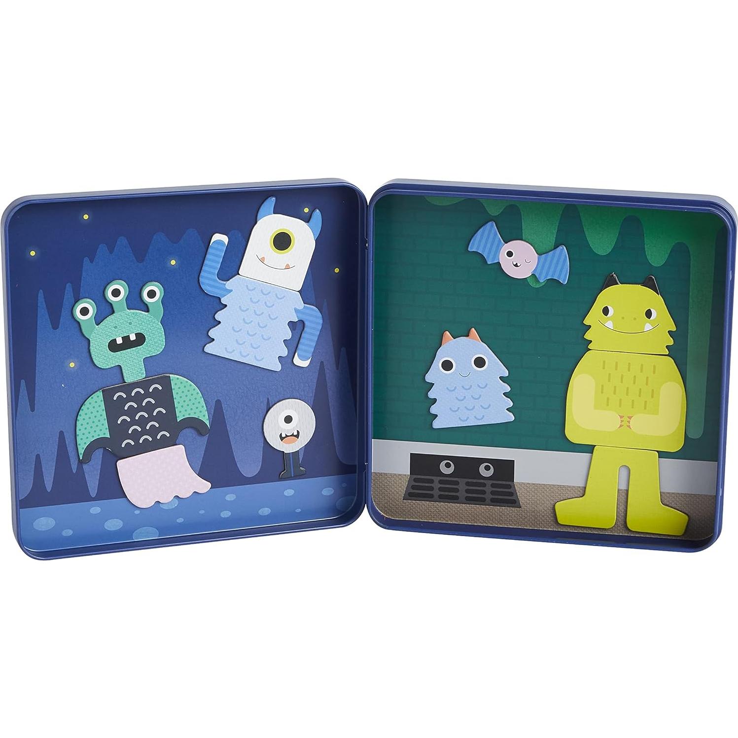 Juego Magnético Petit Collage Monstruos 27 Piezas 3+