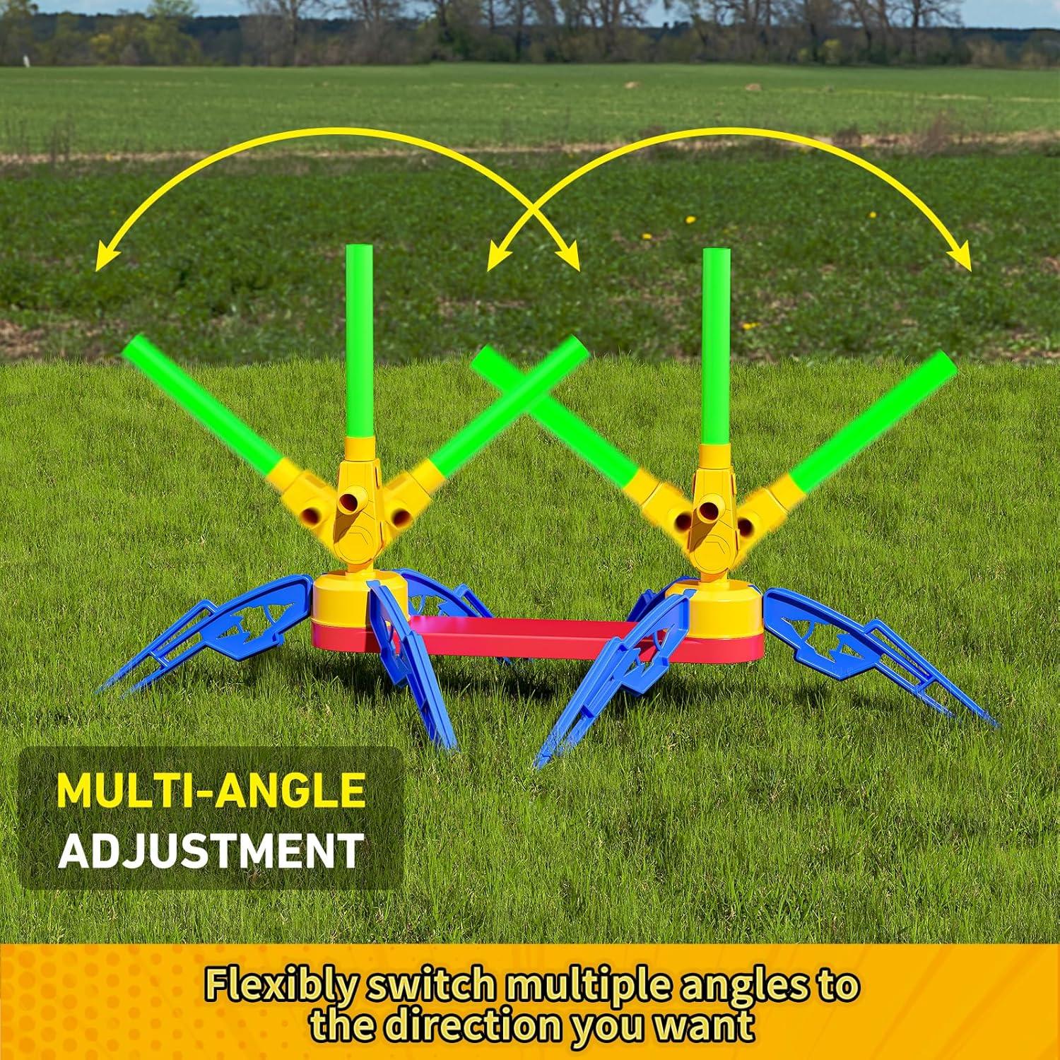 Lanzador de Cohetes de Juguete Otoseth - 10 Cohetes, 30.48m