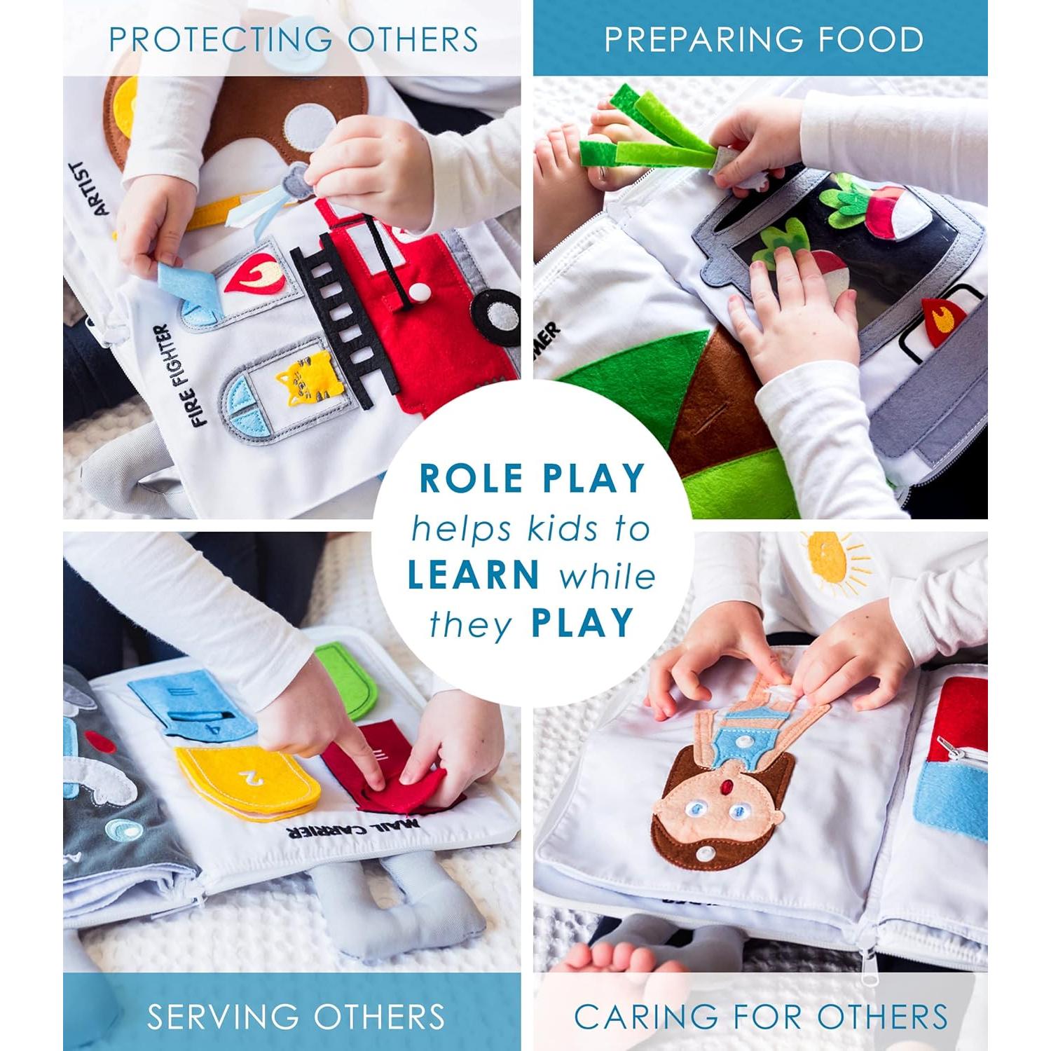 Libro Silencioso Cuando Sea Grande Little Red Shepherd - Actividades para Niños 3 a 6 Años