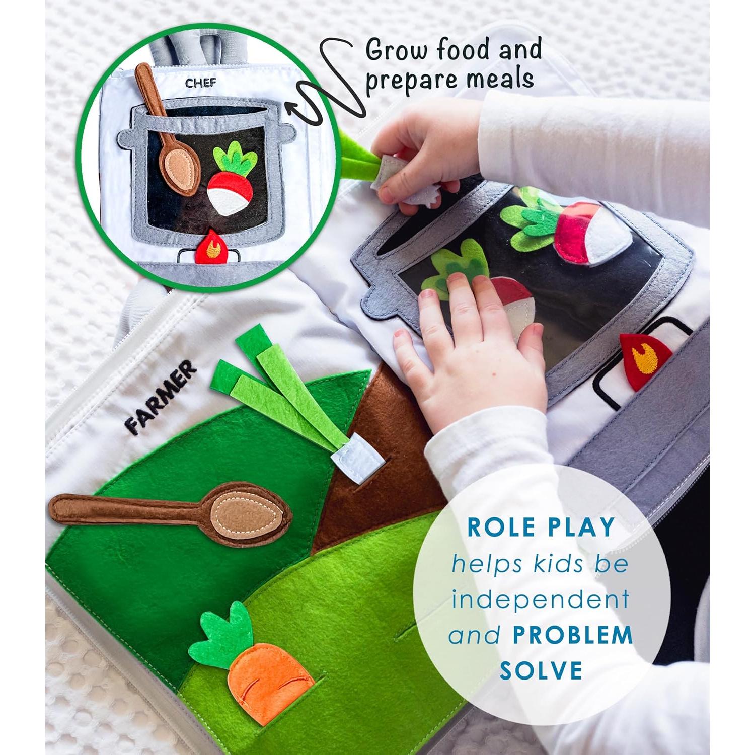 Libro Silencioso Cuando Sea Grande Little Red Shepherd - Actividades para Niños 3 a 6 Años