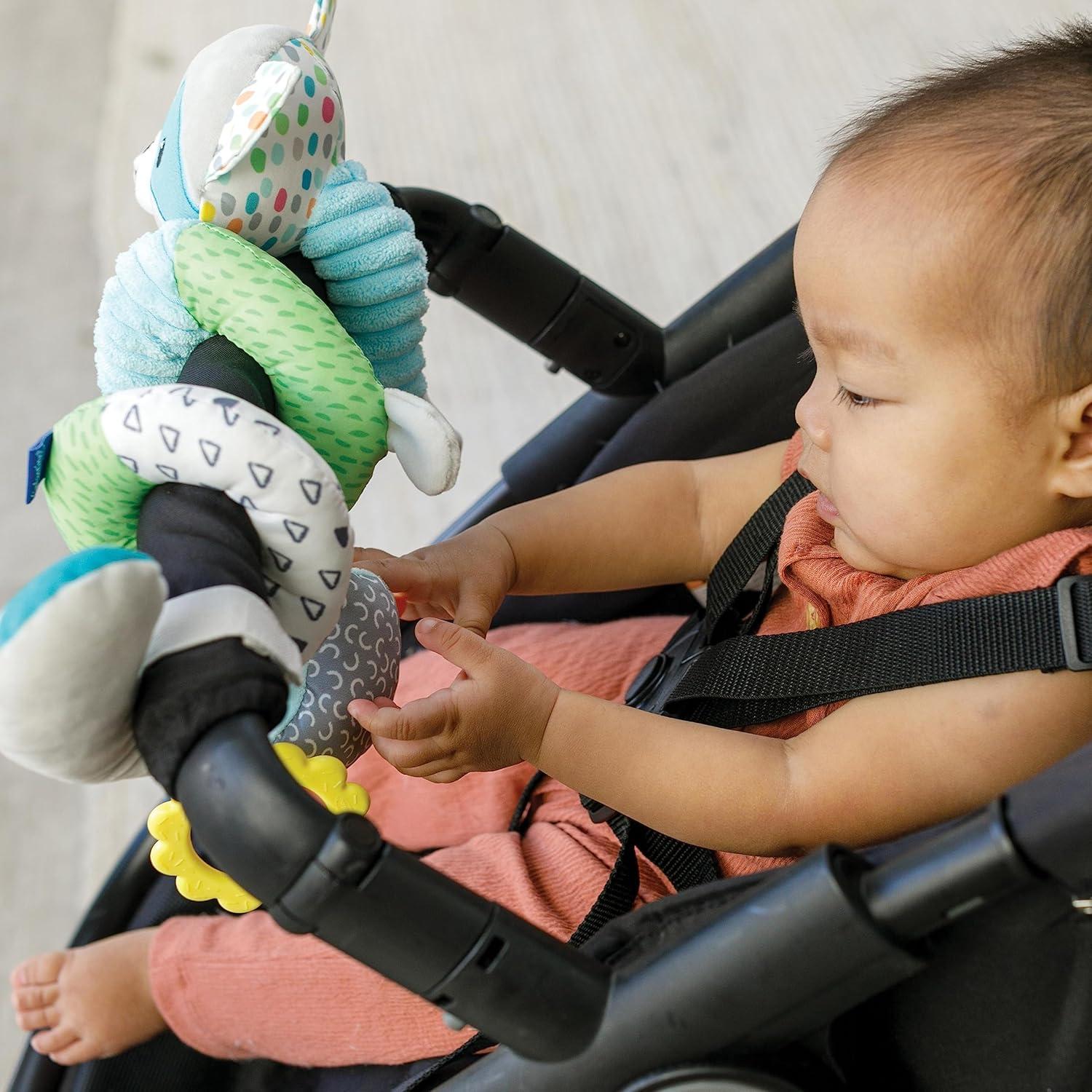 Juguete de Actividad Espiral Infantino Mapache Azul 0-3 Años