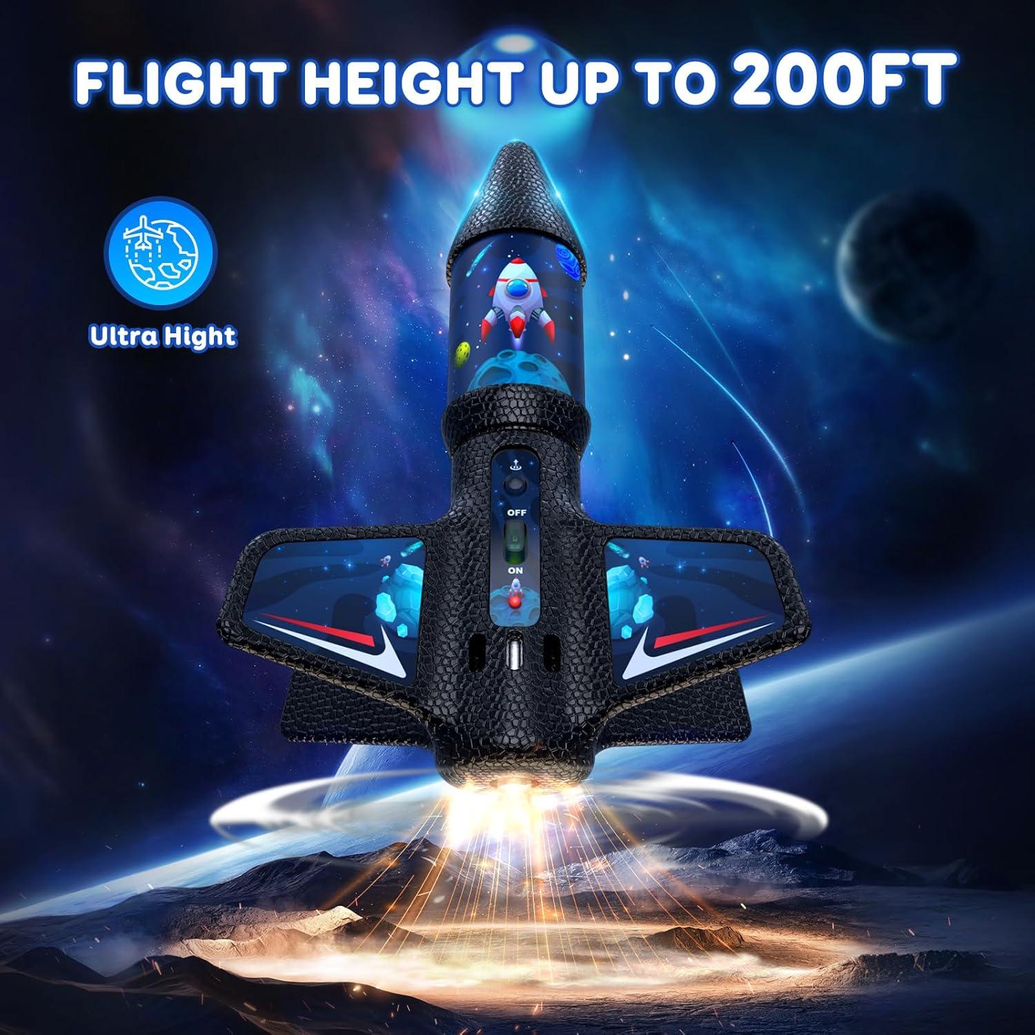 Lanzador de Cohetes Rceico HJ-3 con Paracaídas 61m