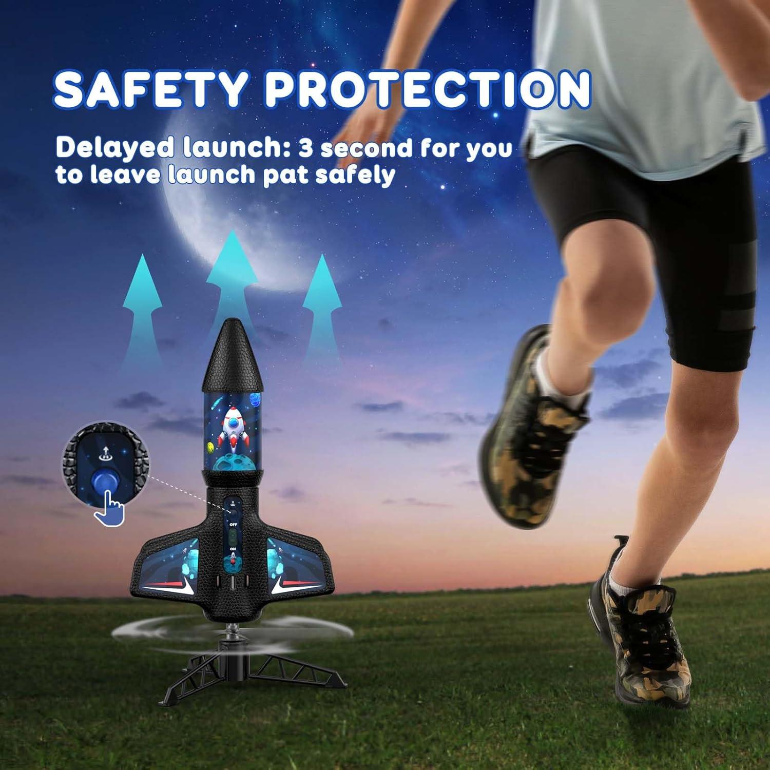 Lanzador de Cohetes Rceico HJ-3 con Paracaídas 61m