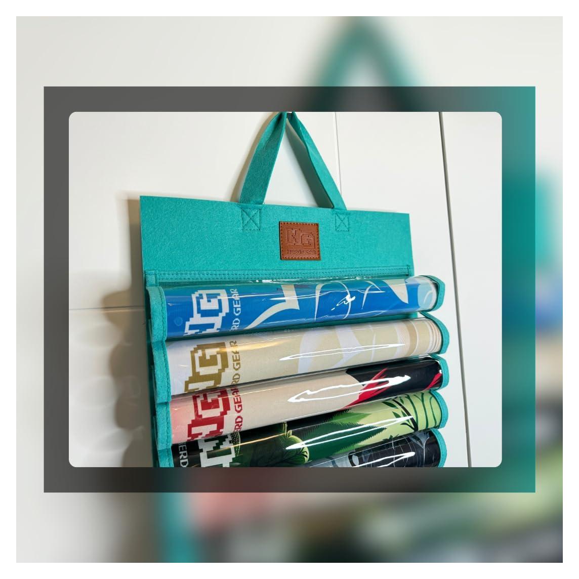 Organizador de Playmats MTG Nerd Gear - Almacena 12 Mats + Tubo