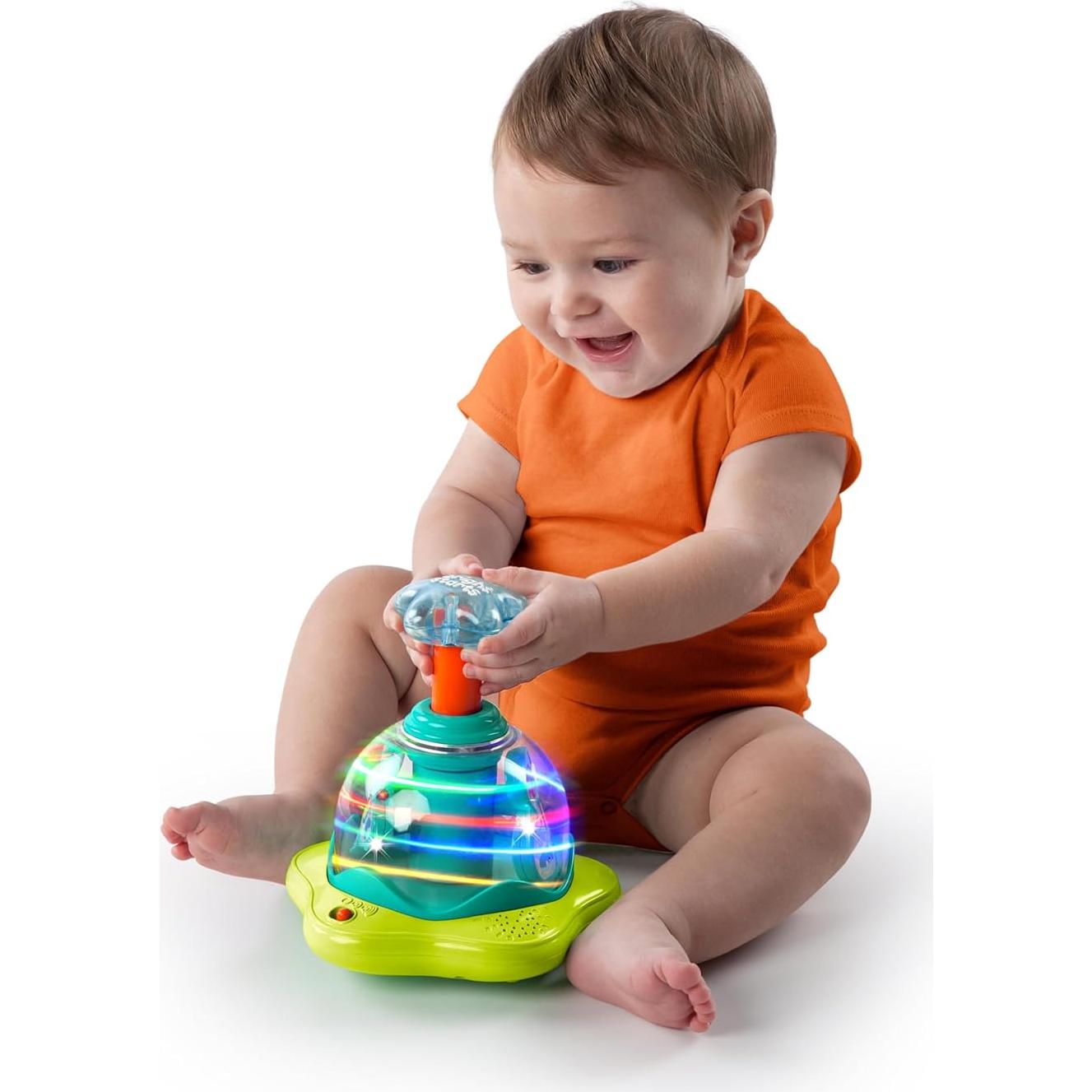 Girador Musical Bright Starts Presiona y Brilla 16x16cm