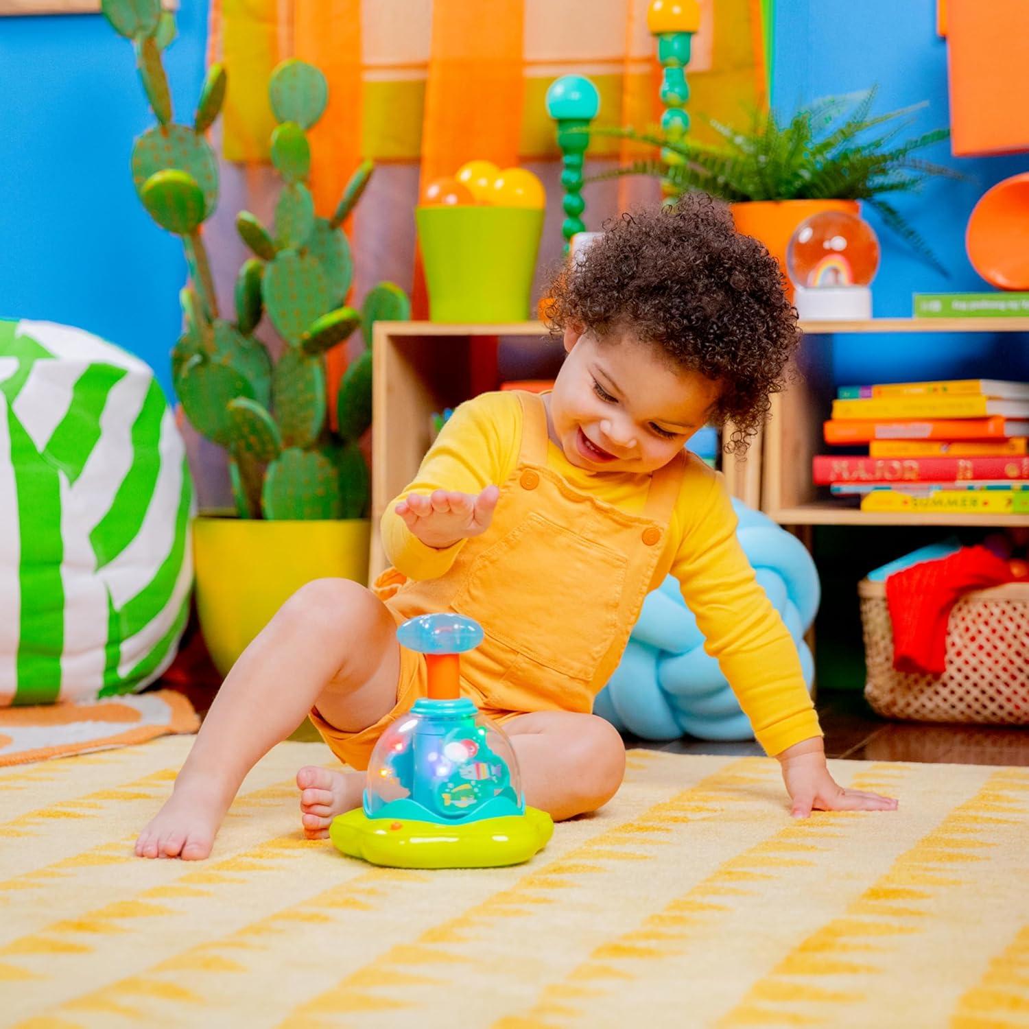 Girador Musical Bright Starts Presiona y Brilla 16x16cm