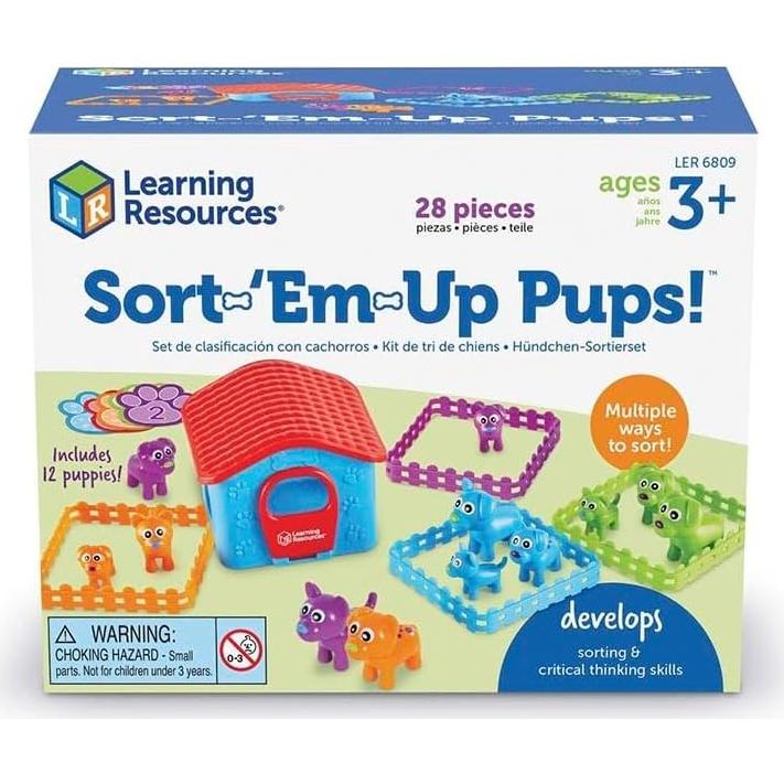 Juego de Clasificación Perros Recursos de Aprendizaje 28 Piezas