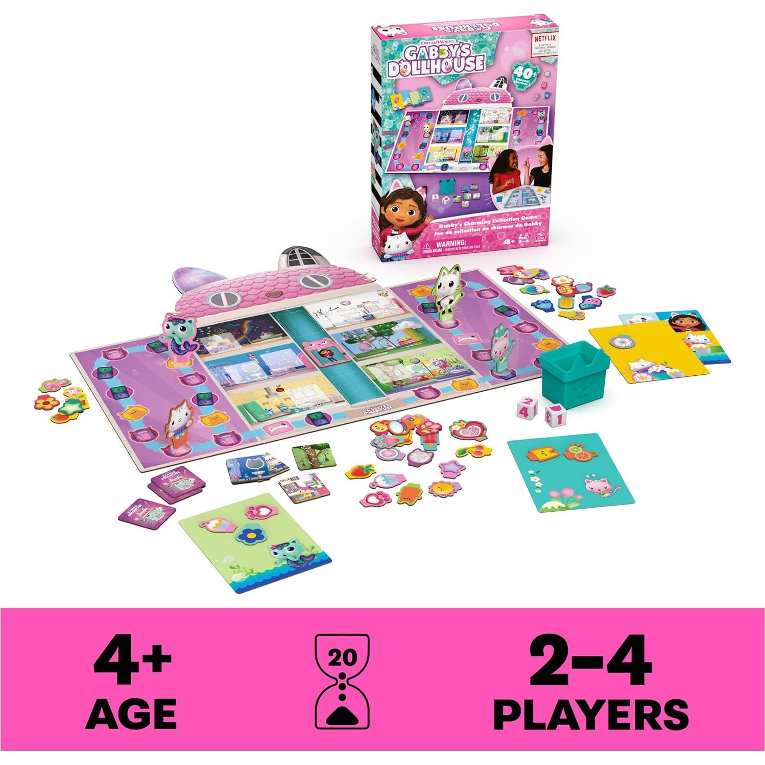 Juego de Mesa Gabby's Dollhouse Spin Master - 2-4 Jugadores