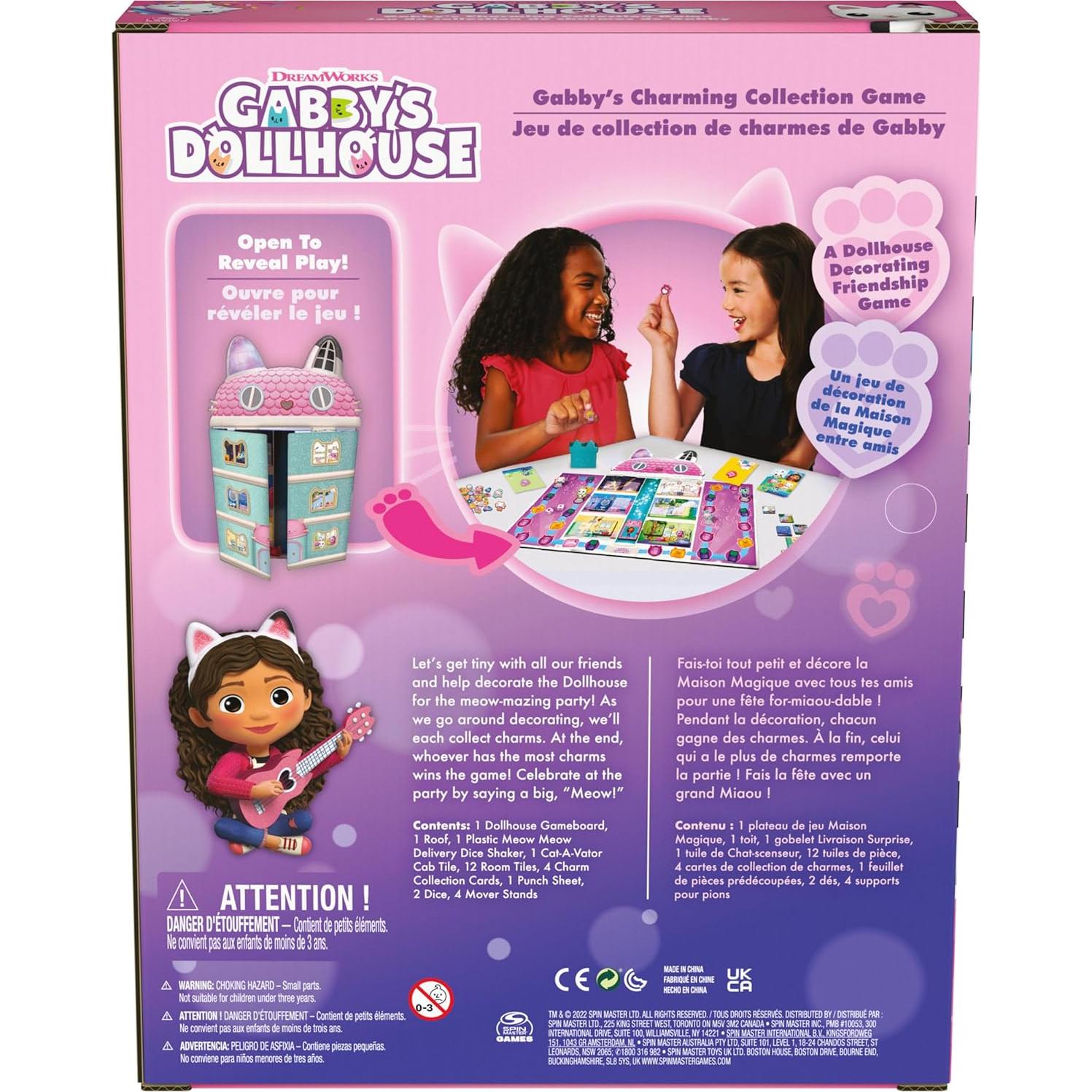 Juego de Mesa Gabby's Dollhouse Spin Master - 2-4 Jugadores