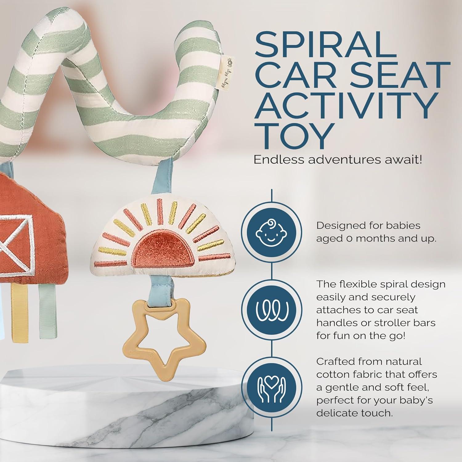 Juguete de Actividad Espiral Itzy Ritzy Granja 0+ meses