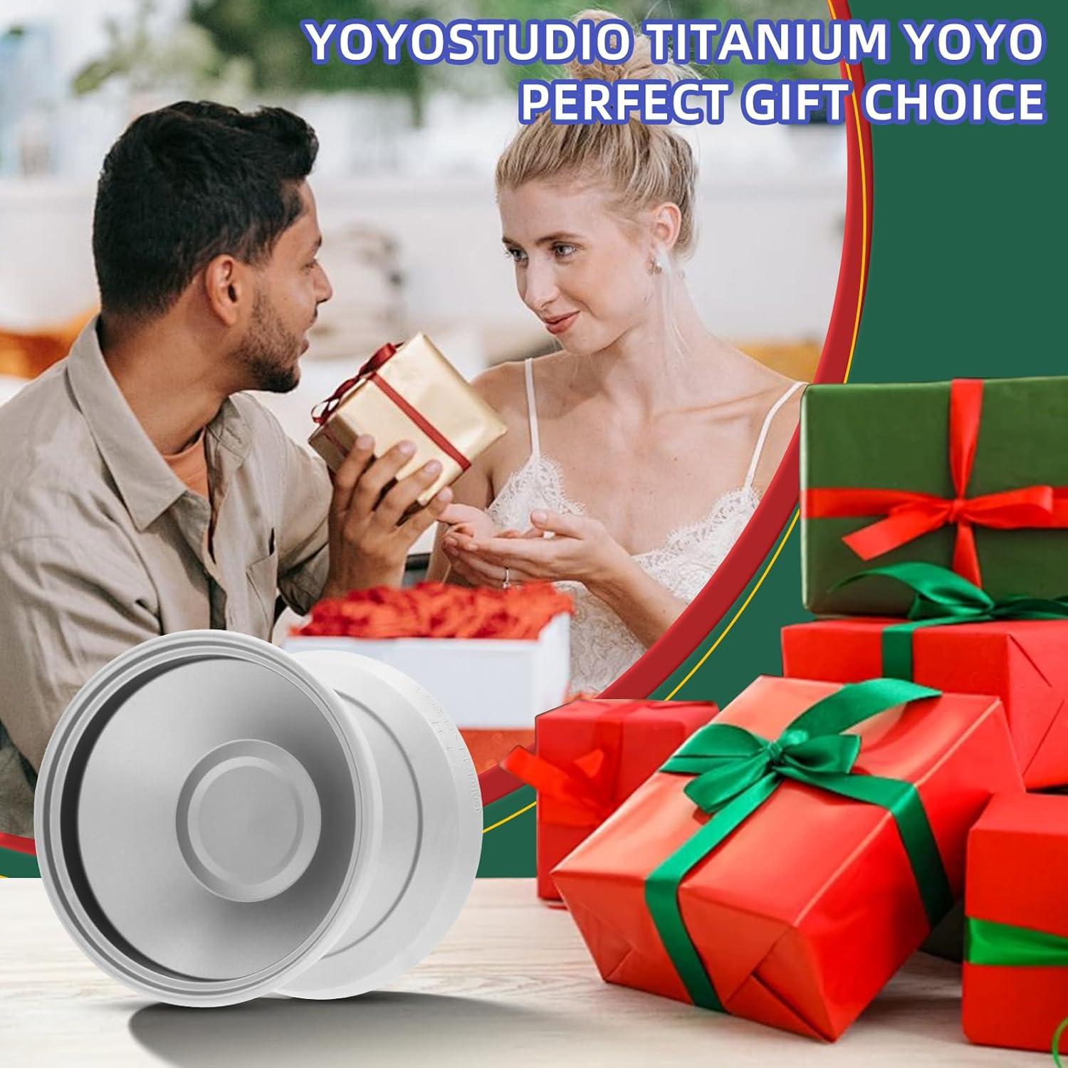 Yoyo Profesional YOYOSTUDIO TC4-7 Titanio No Responsivo