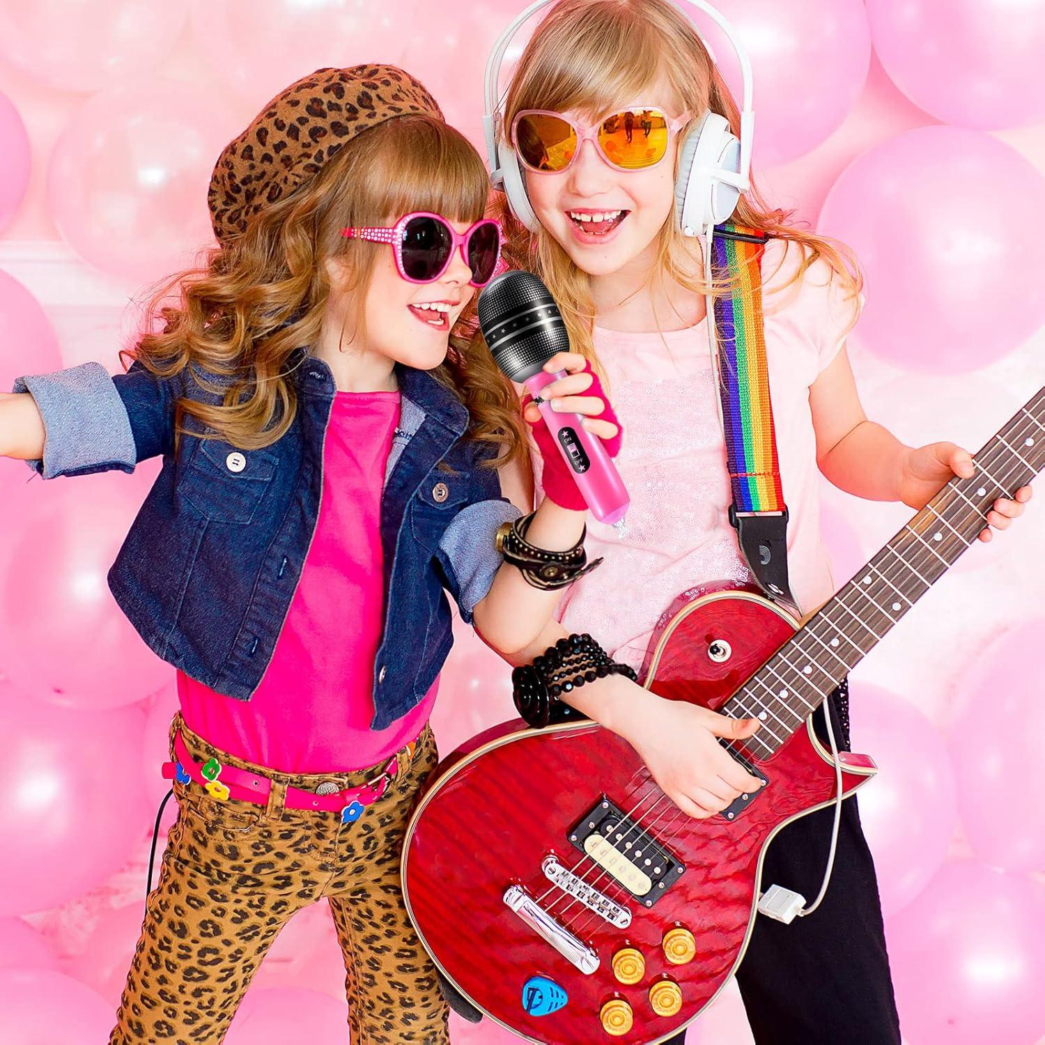 60 Piezas Micrófonos Inflables Zhanmai 25 cm Colores Variados