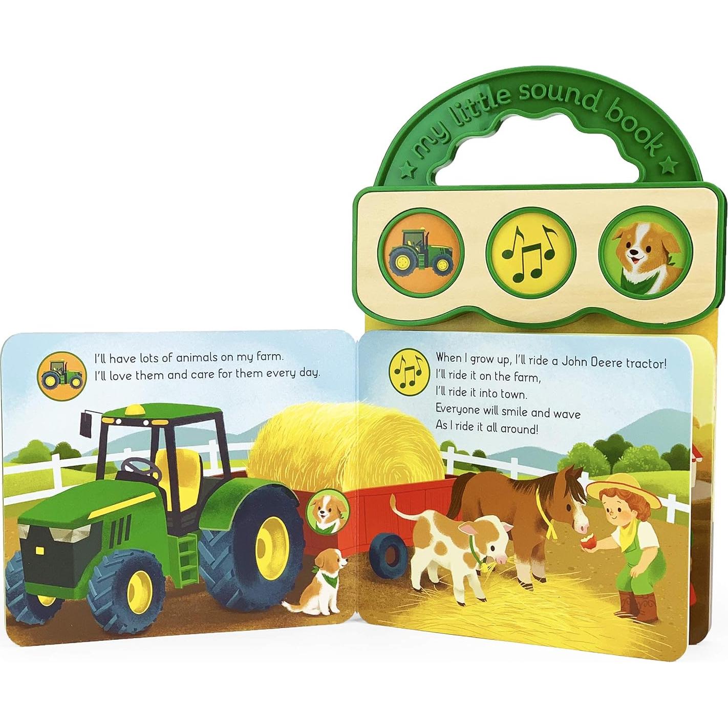 When I Grow Up I Want to Be a Farmer 3-Button John Deere Sound Book John Deere Sound Book for Babies and Toddlers (John Deere: My Little Sound Book)