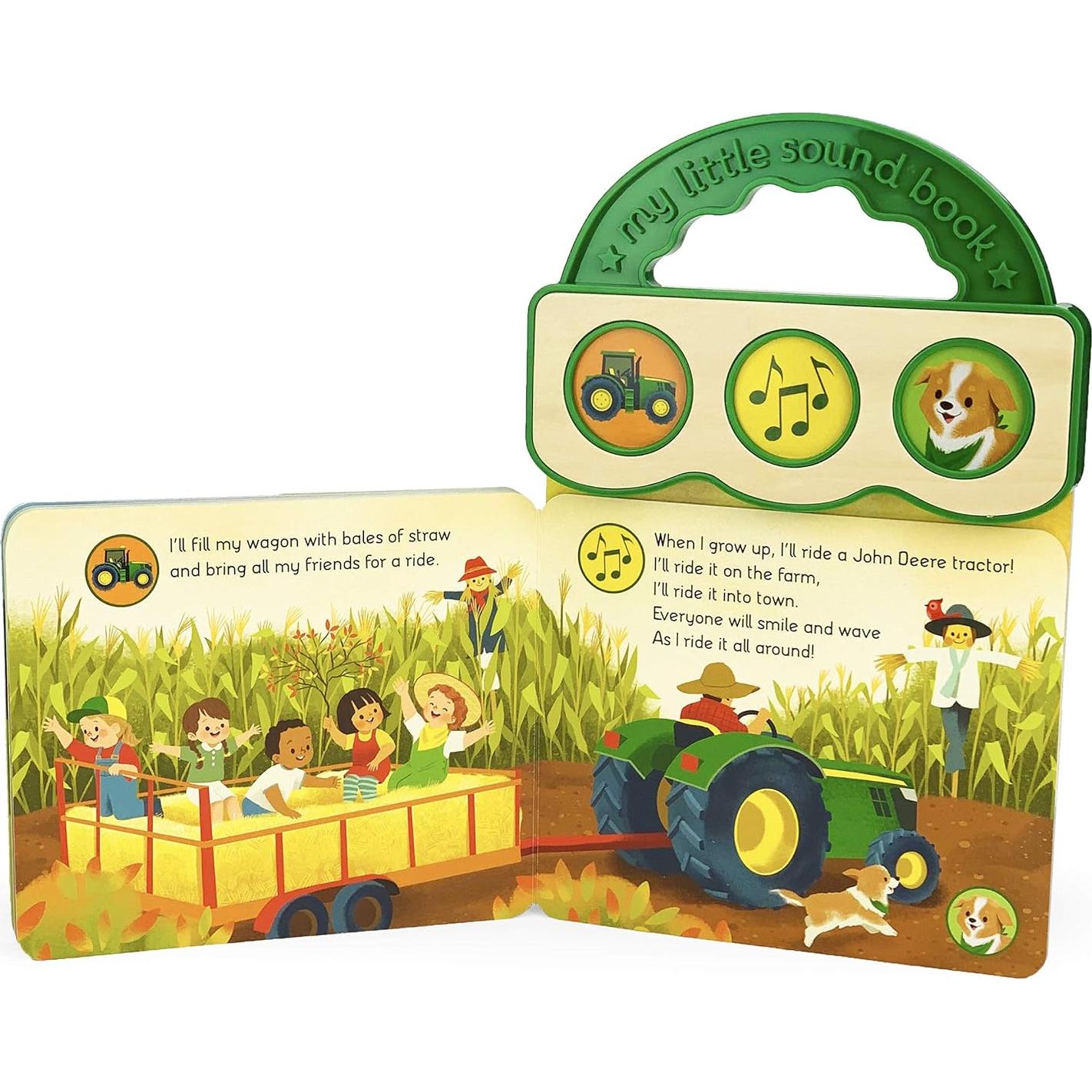 When I Grow Up I Want to Be a Farmer 3-Button John Deere Sound Book John Deere Sound Book for Babies and Toddlers (John Deere: My Little Sound Book)
