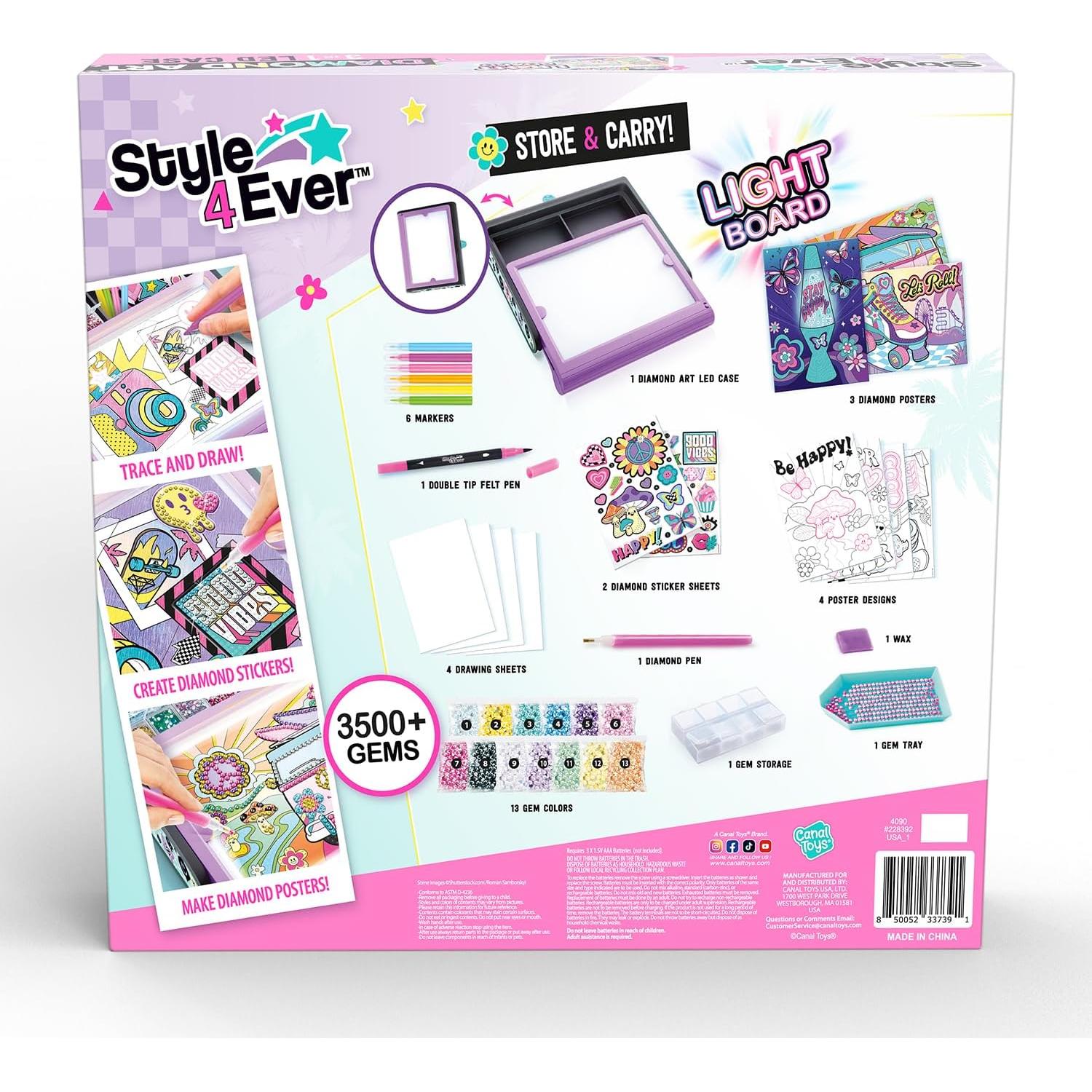 Estudio de Arte de Diamantes Canal Toys Estilo 4 3 en 1