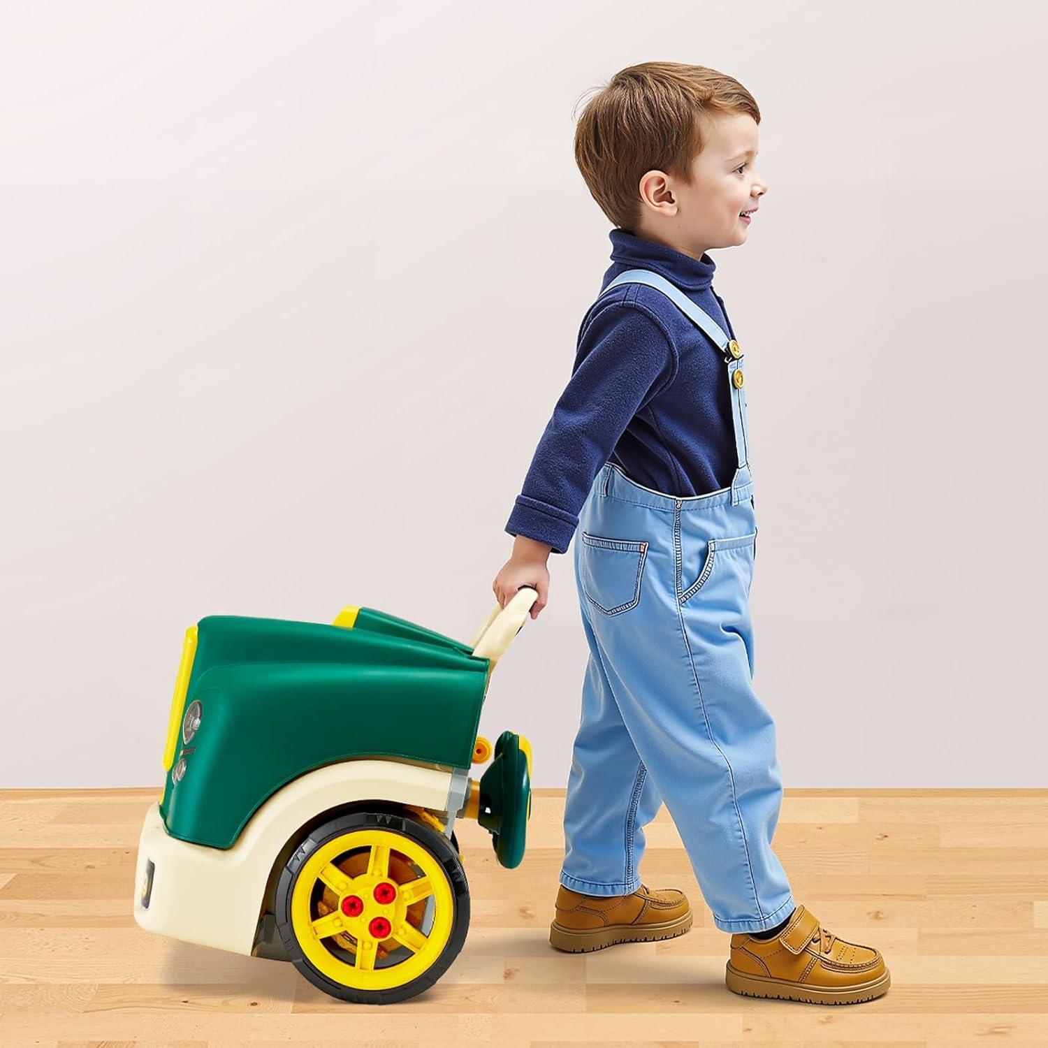 Juguete Mecánico VEVOR 60 Piezas Motor Verde para Niños 3+