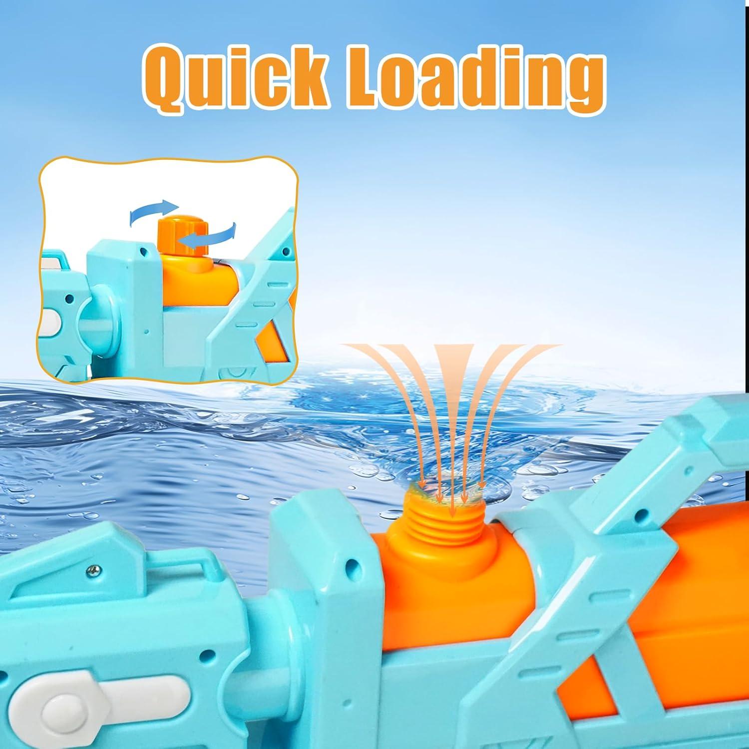 Pistola de Agua Automática OULAIZ 700ml 12m Alcance Juguete