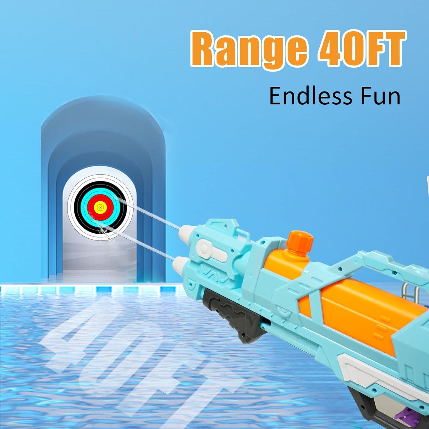 Pistola de Agua Automática OULAIZ 700ml 12m Alcance Juguete
